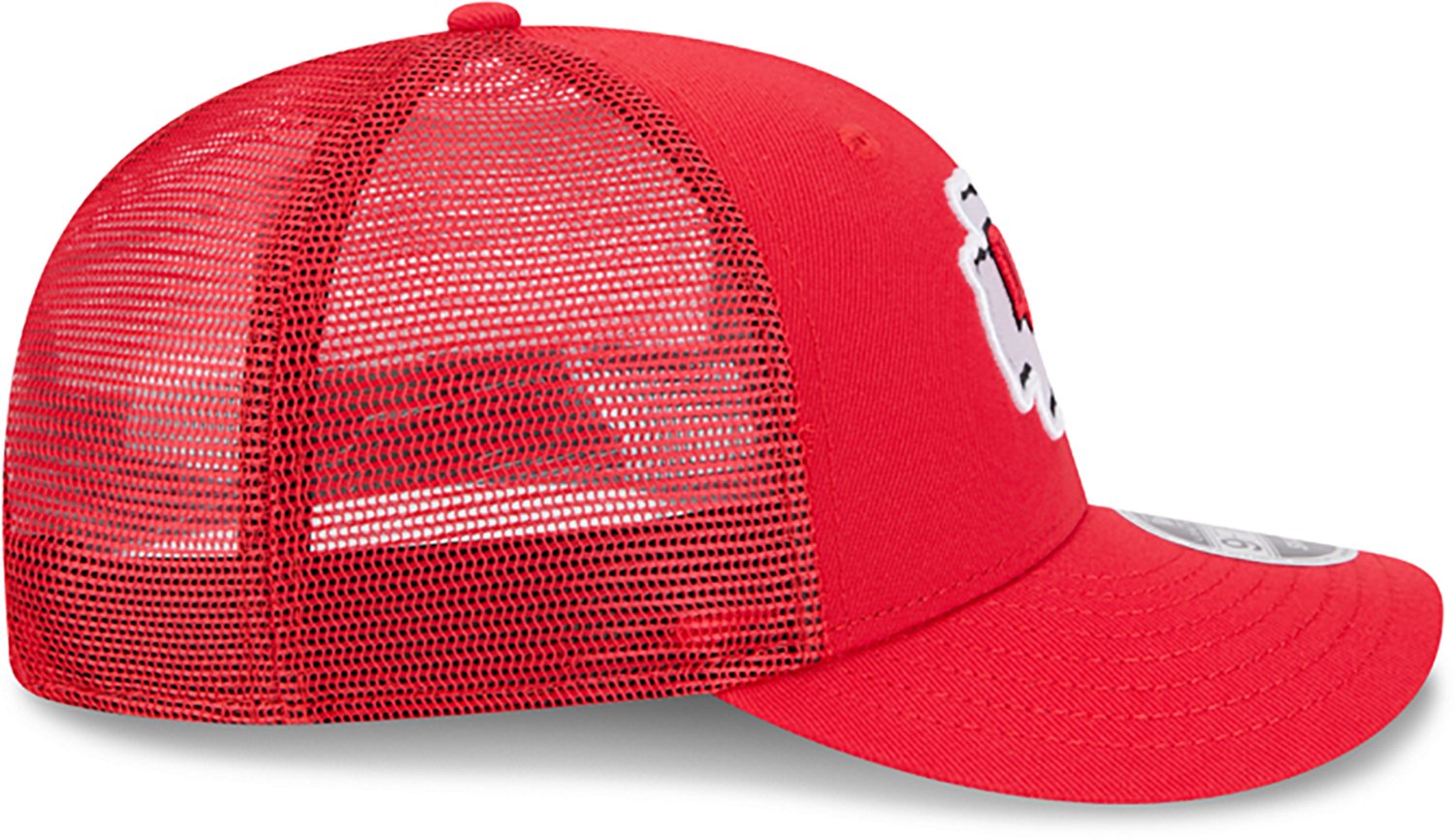 New Era Adults' Kansas City Chiefs Logo Low Profile OTC Trucker Cap - view number 5