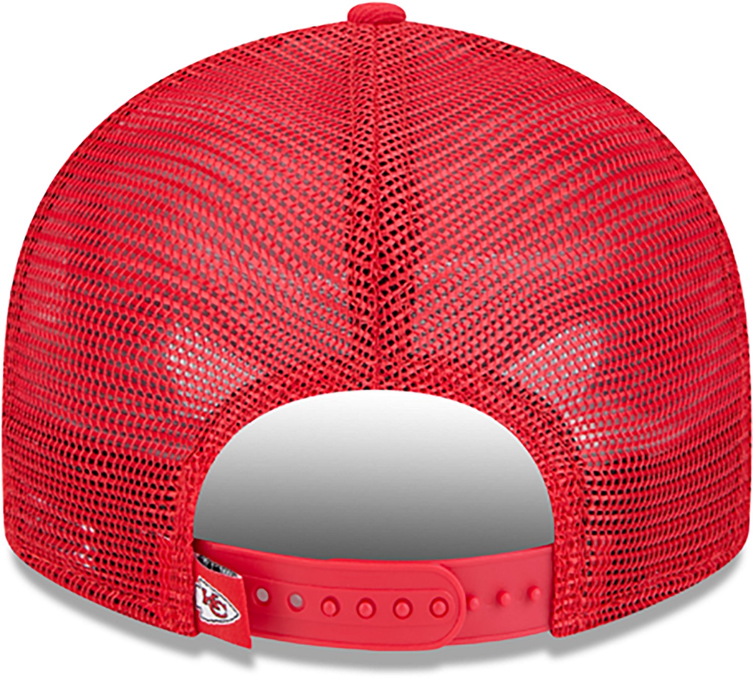 New Era Adults' Kansas City Chiefs Logo Low Profile OTC Trucker Cap - view number 6