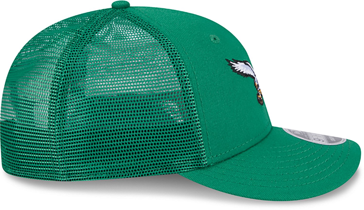New Era Adults' Philadelphia Eagles Logo Low Profile OTC Trucker Cap - view number 5