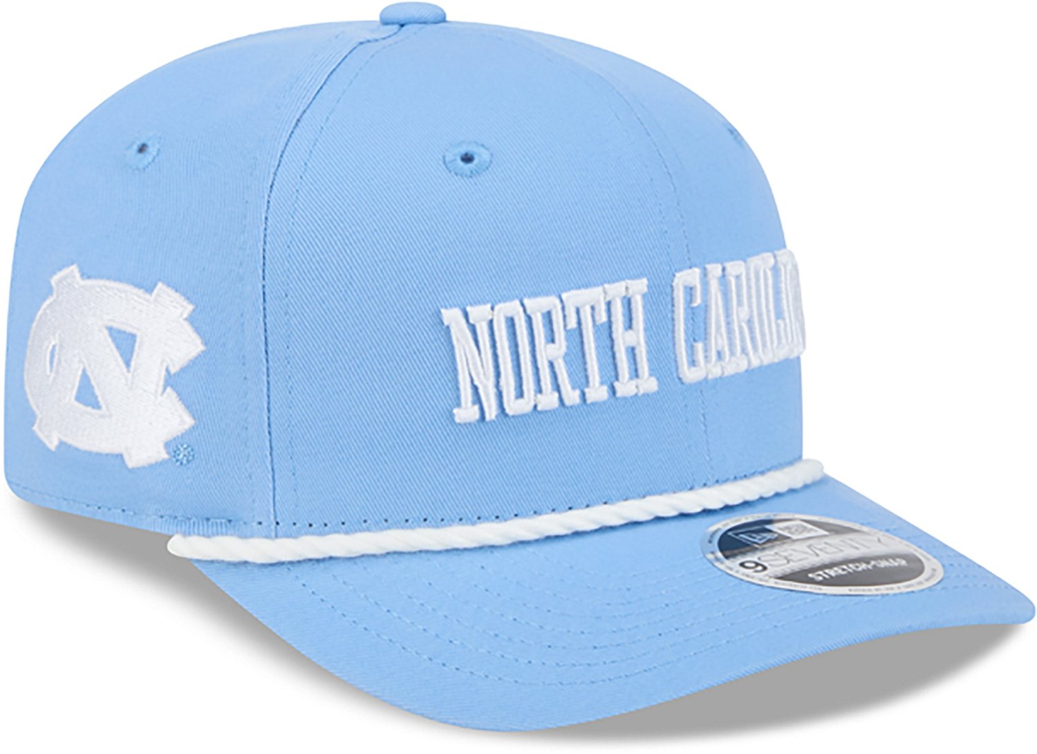 New Era Adults' North Carolina Tar Heels Wordmark 9Seventy SS Cap - view number 3