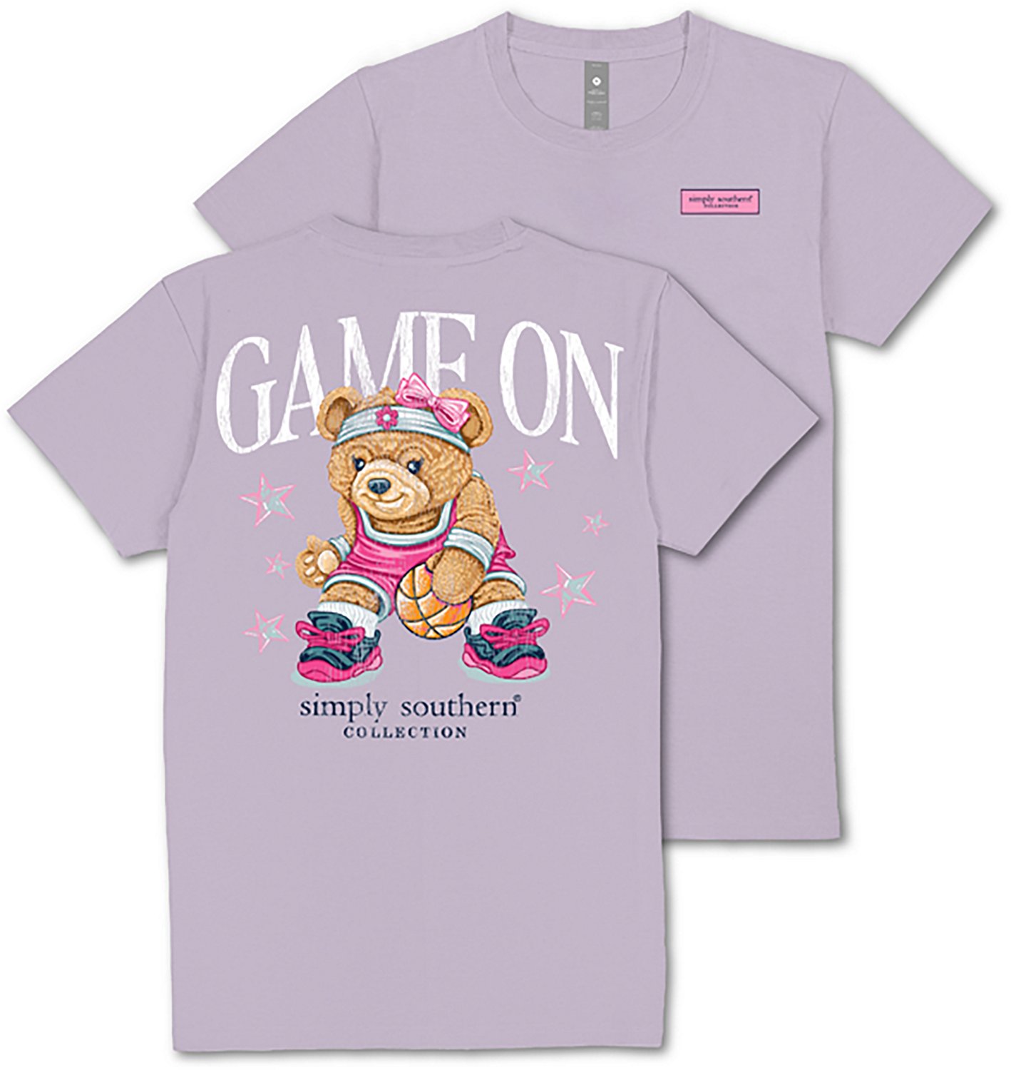 Simply Southern Women's Basketball Bear T-shirt - view number 4