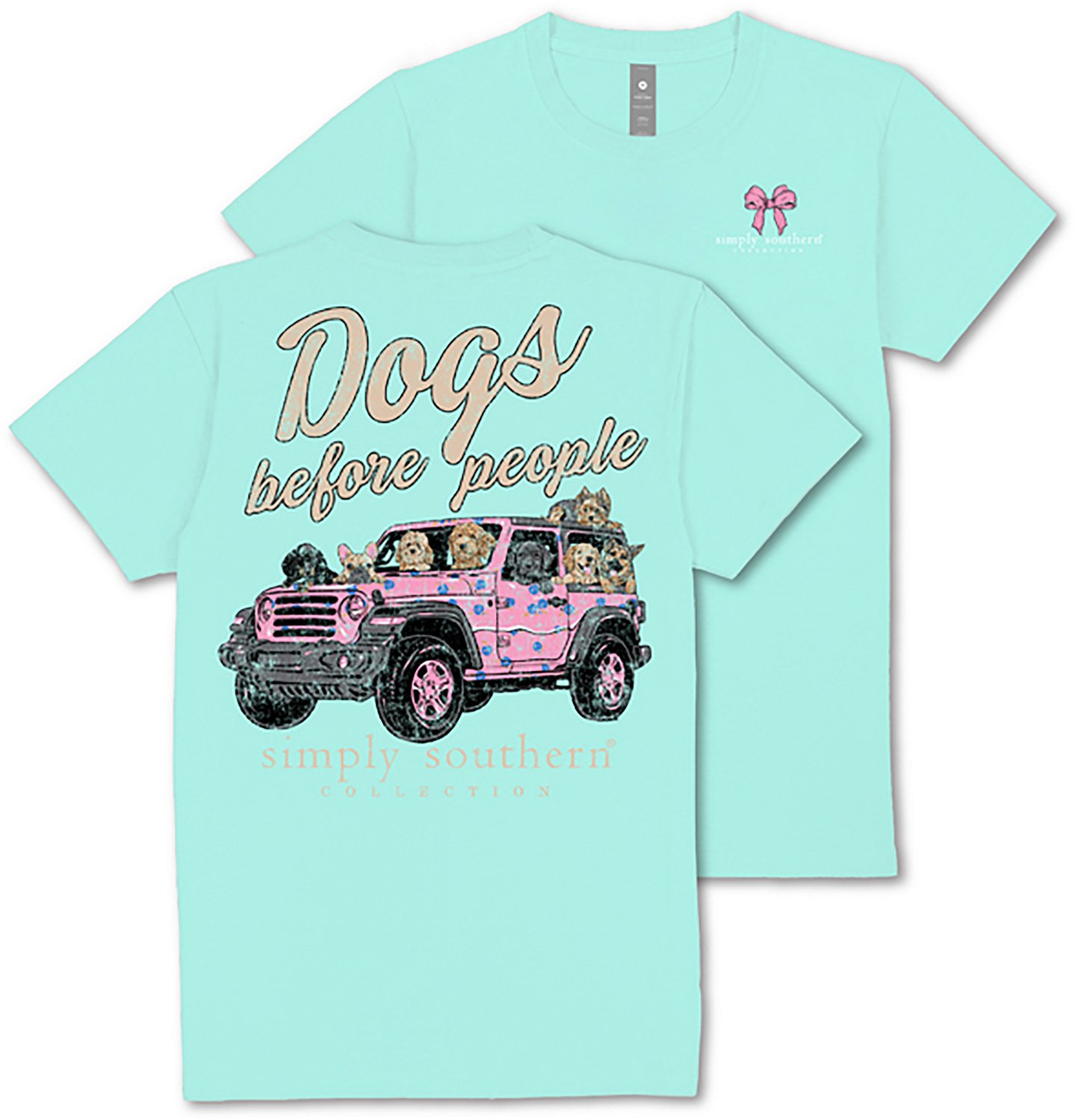 Simply Southern Women's Before People Jeep T-shirt - view number 4