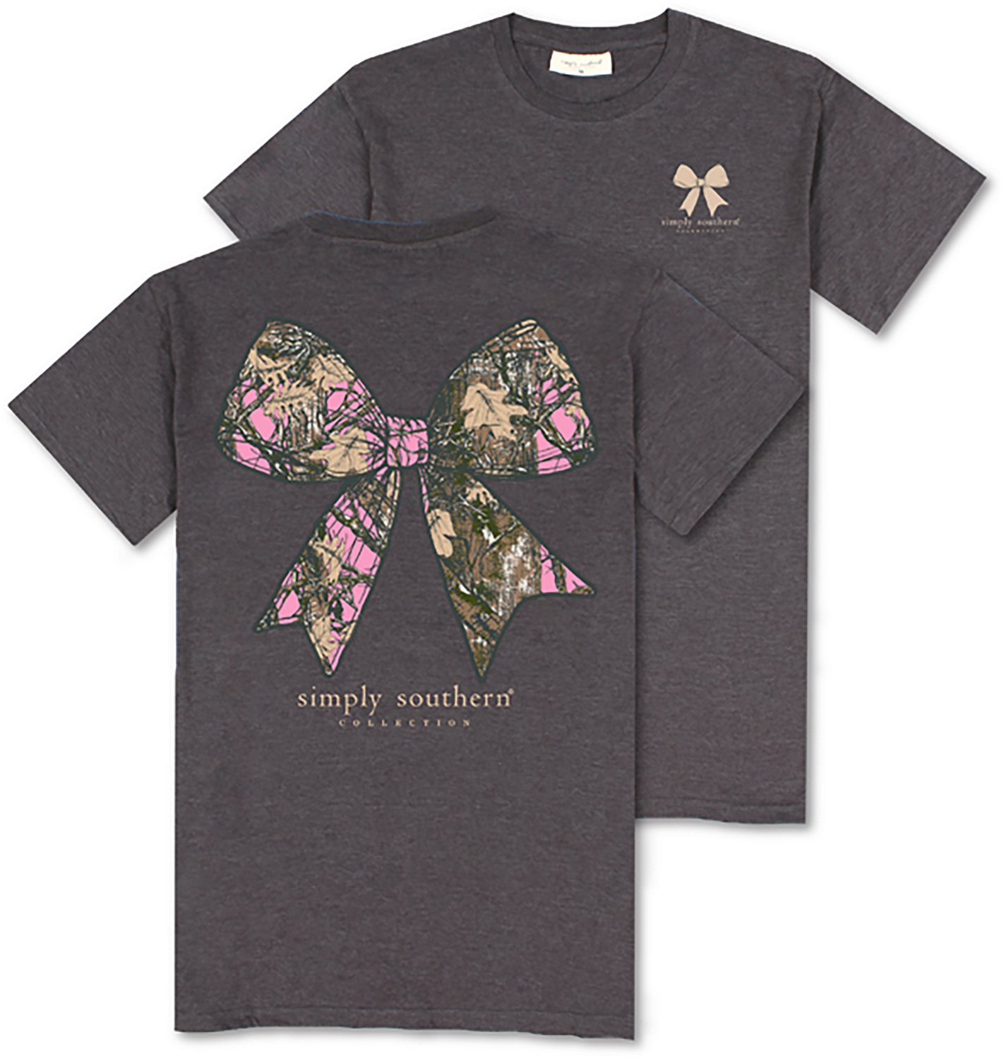 Simply Southern Women's Camo Bow T-shirt - view number 3
