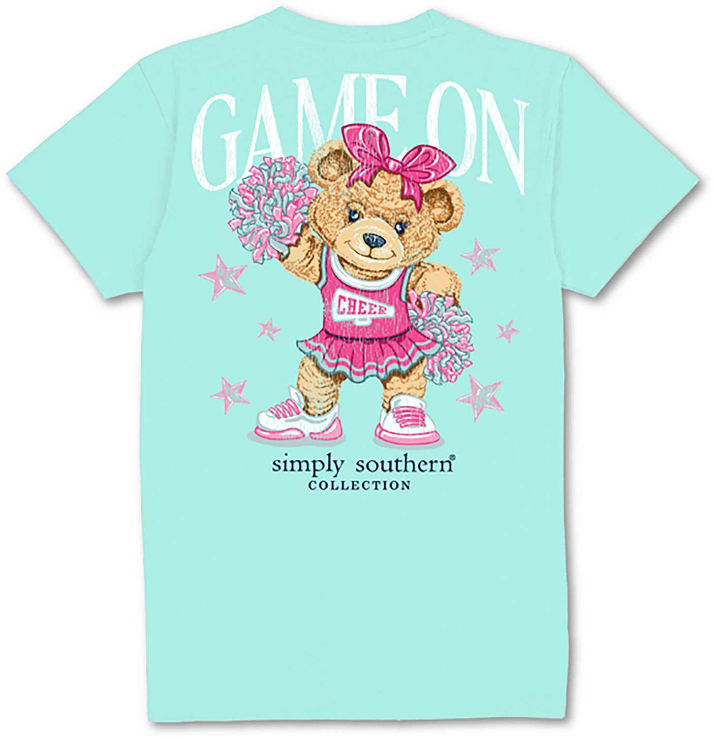 Simply Southern Women's Cheer Bear T-shirt - view number 2