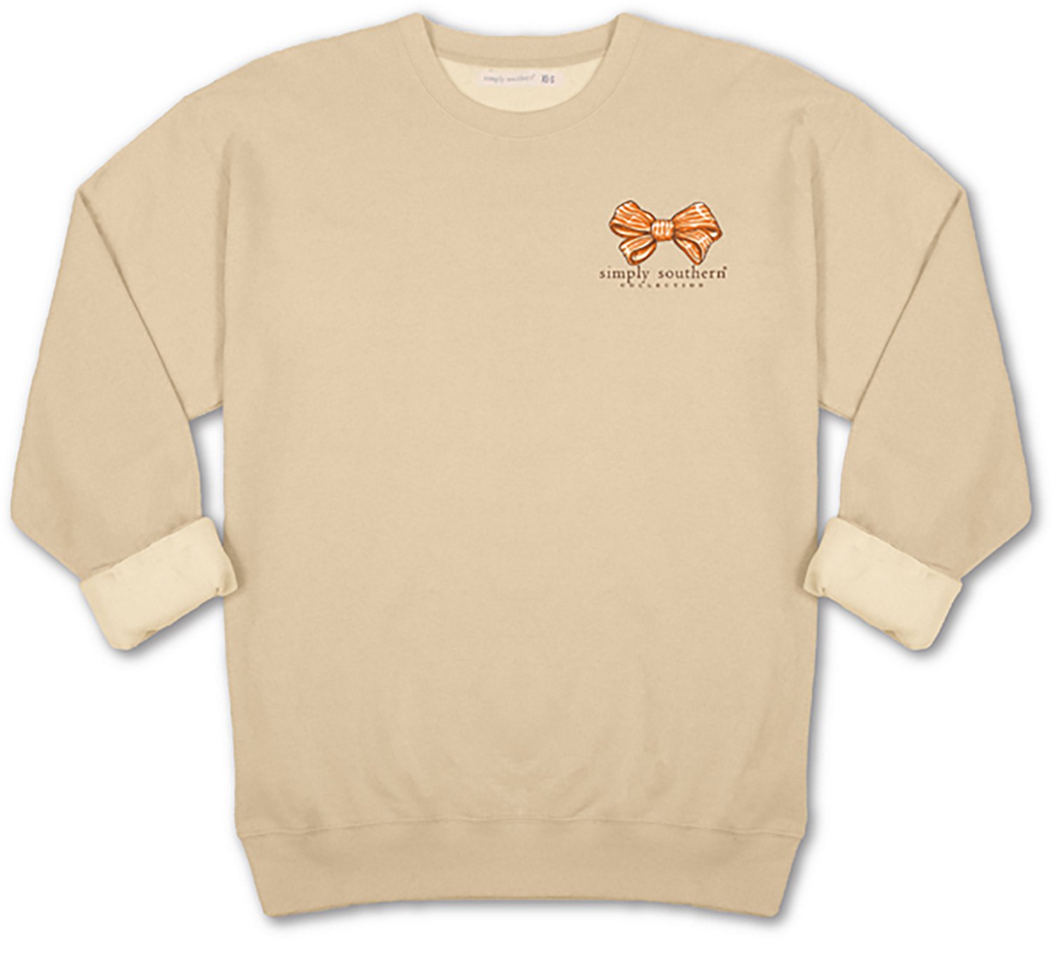 Simply Southern Women's Ghost Fleece Crew Sweater - view number 3