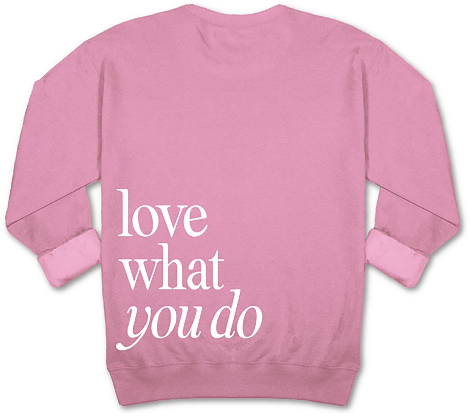 Simply Southern Women's Love What You Do Fleece Crew Sweater - view number 2