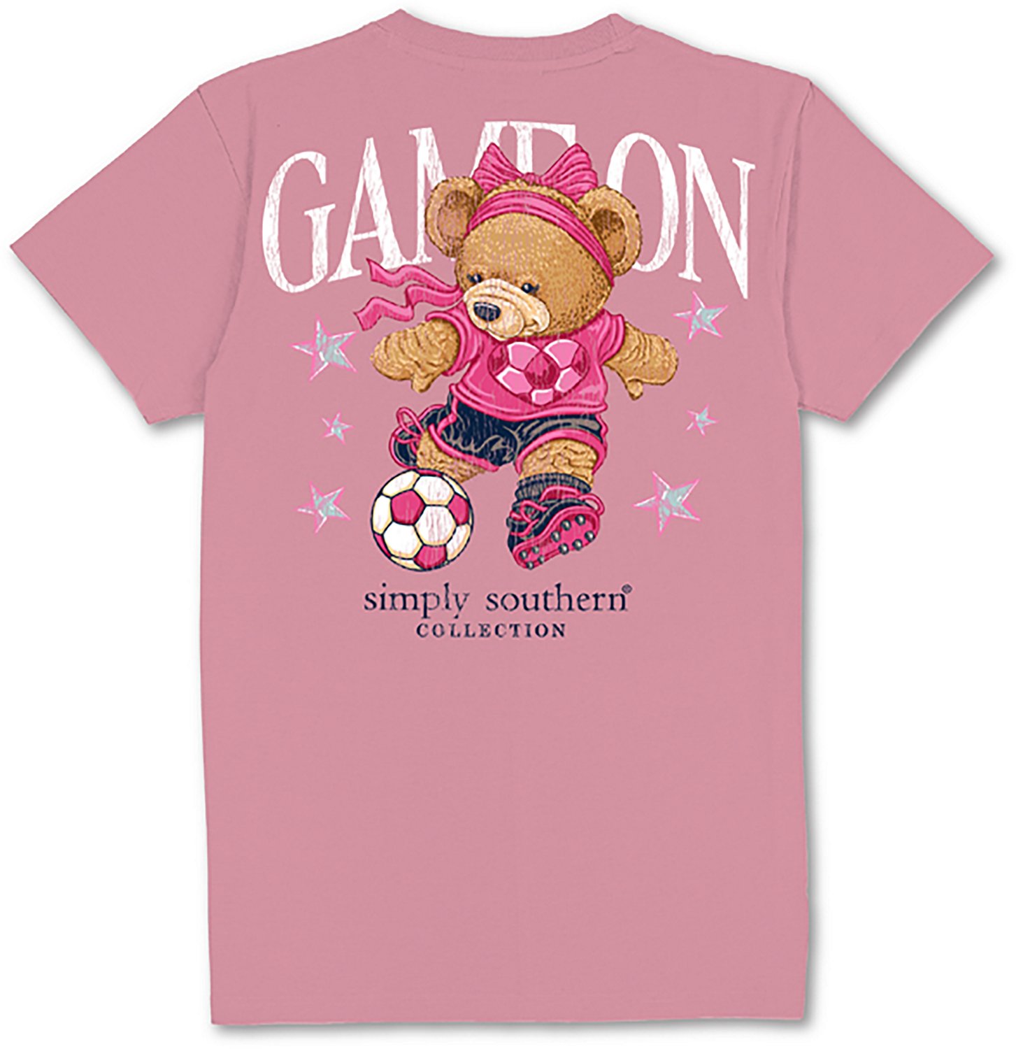 Simply Southern Women's Soccer Ball Bear T-shirt - view number 2