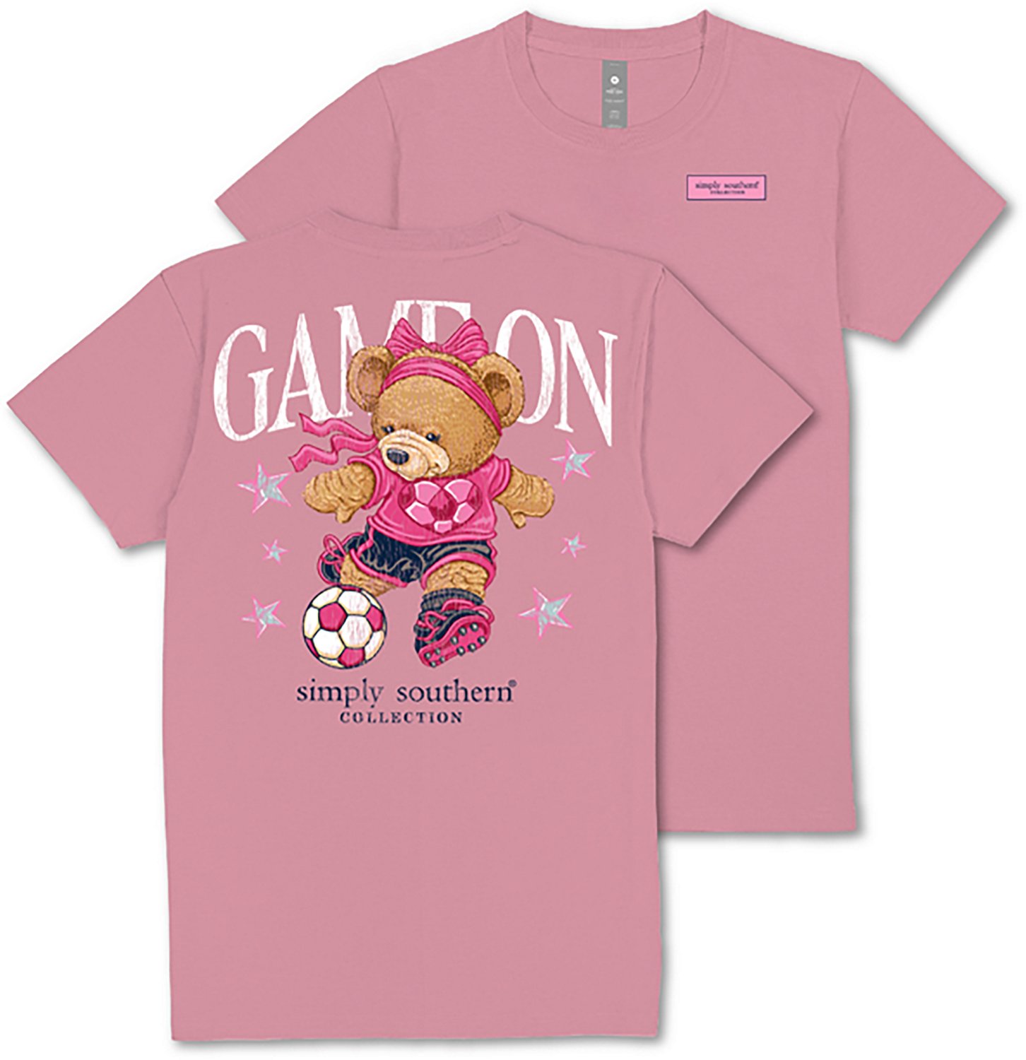 Simply Southern Women's Soccer Ball Bear T-shirt - view number 4