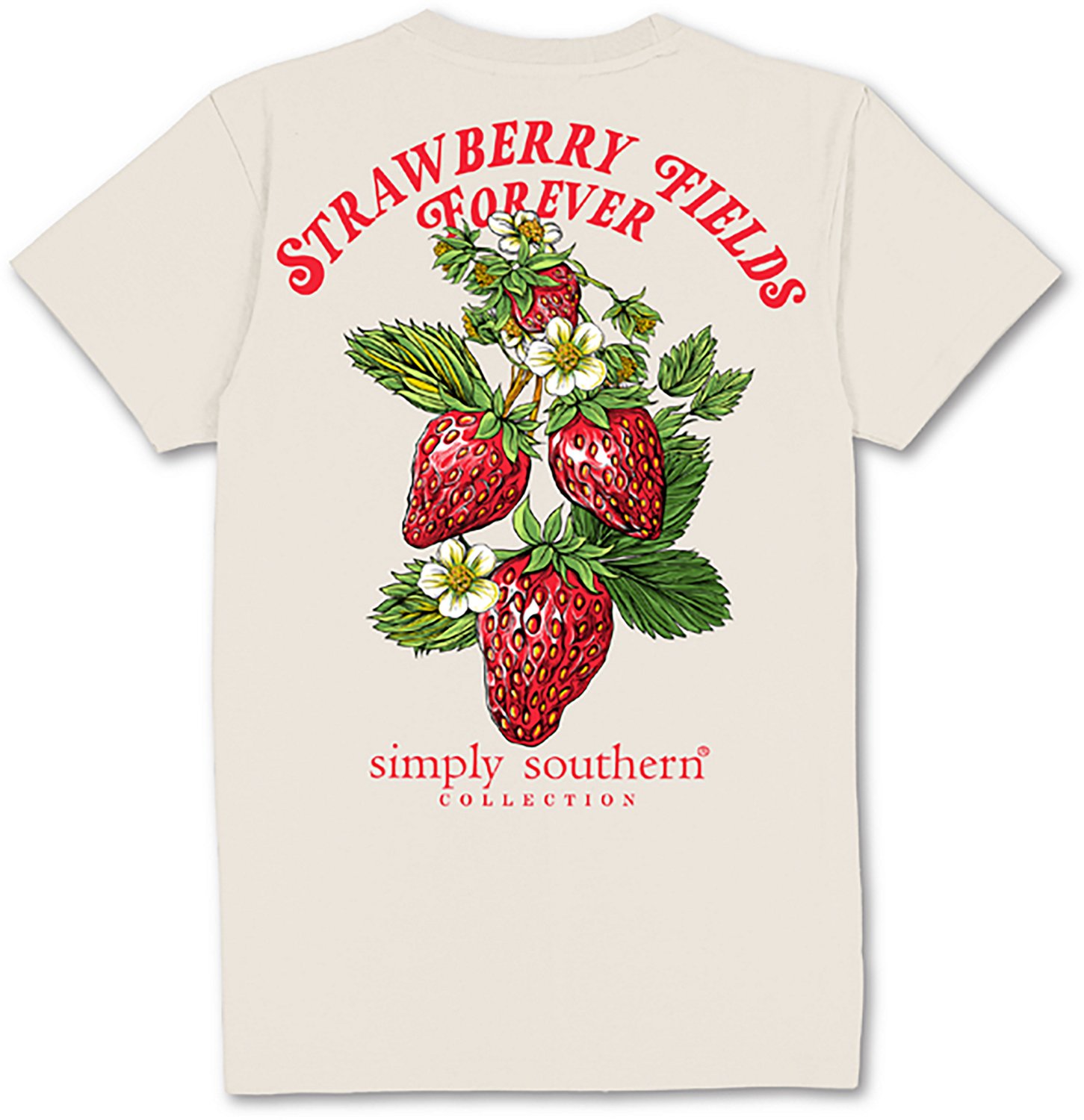 Simply Southern Women's Strawberry T-shirt - view number 2