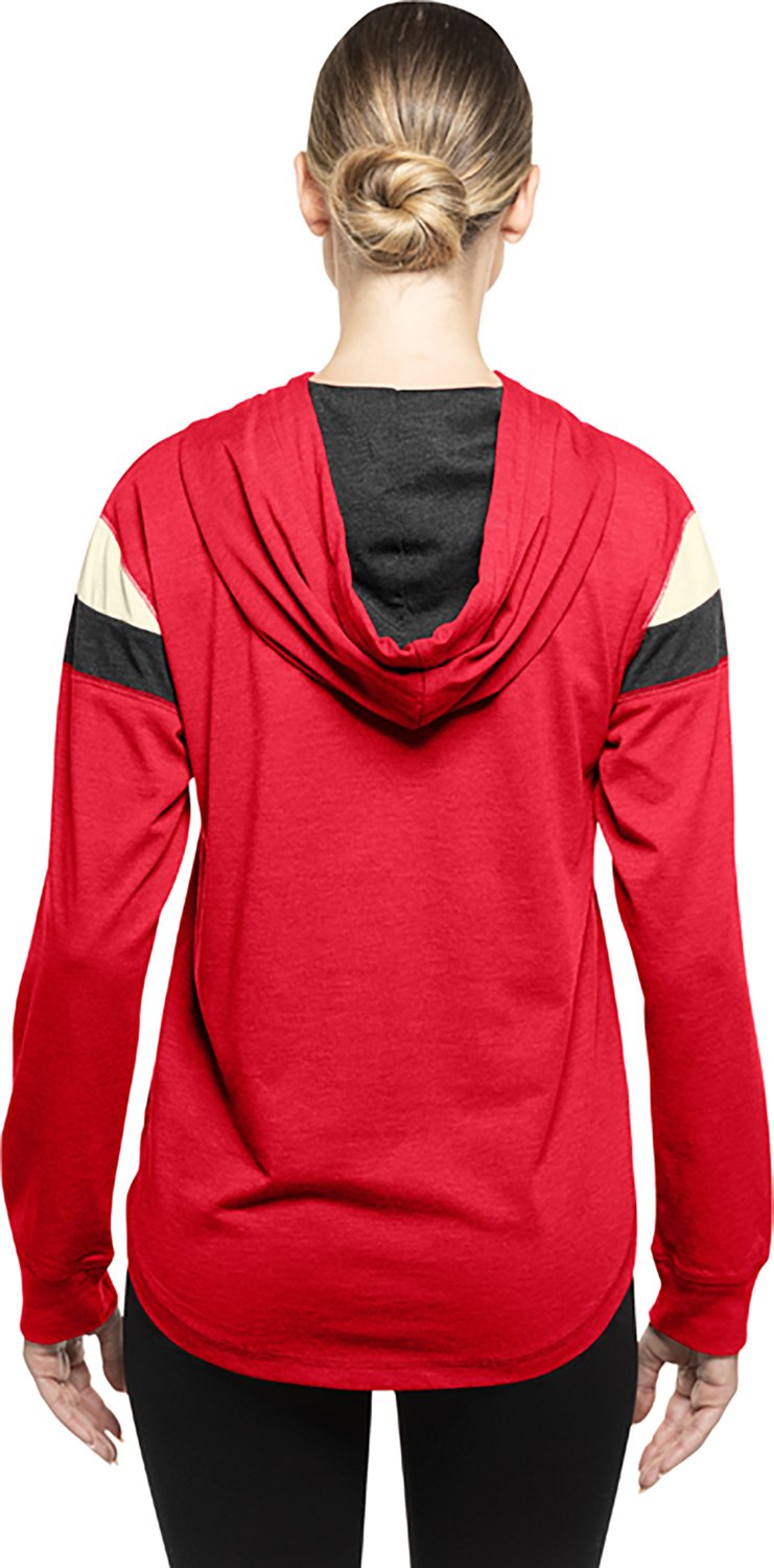 New Era Kansas City Chiefs Women’s Shoulder Insert Hoodie - view number 4