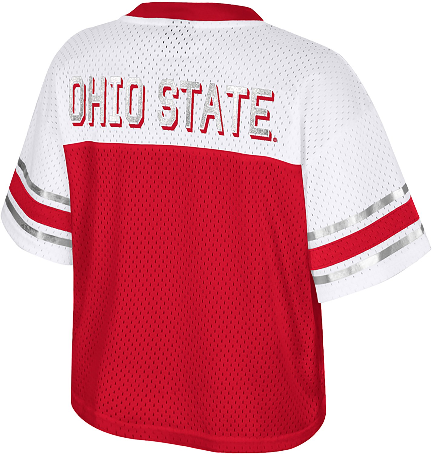 Colosseum Athletics Women's Ohio State Posh Football Jersey - view number 2