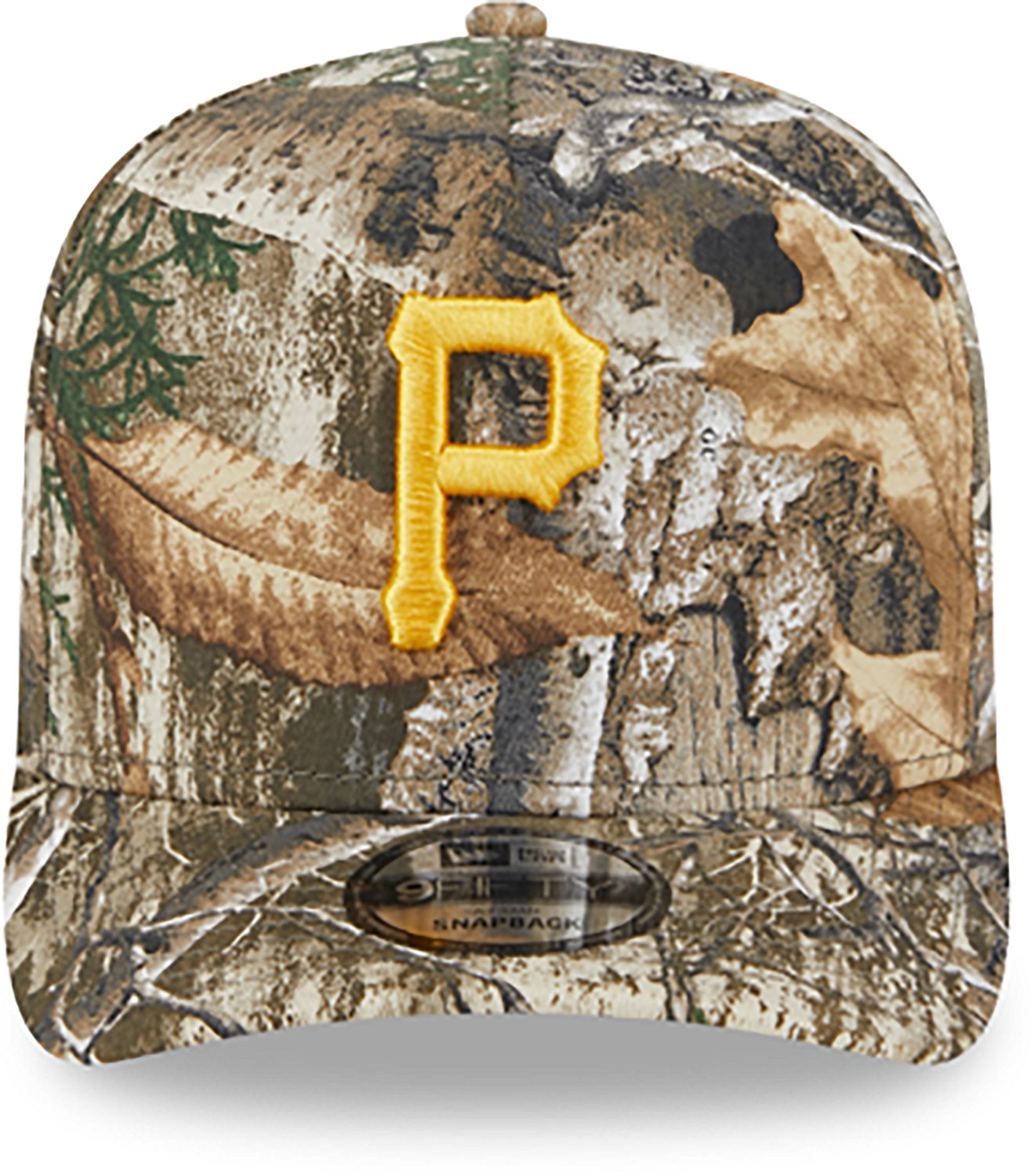 New Era Men's Pittsburgh Pirates Camo 9FIFTY A-Frame Cap - view number 2