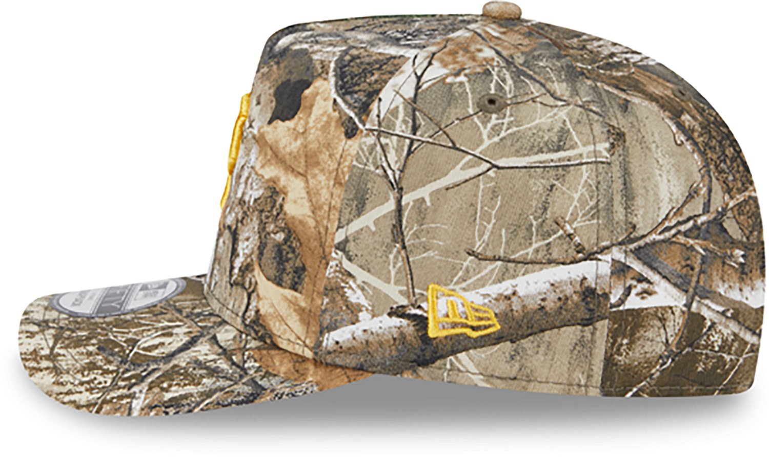 New Era Men's Pittsburgh Pirates Camo 9FIFTY A-Frame Cap - view number 4
