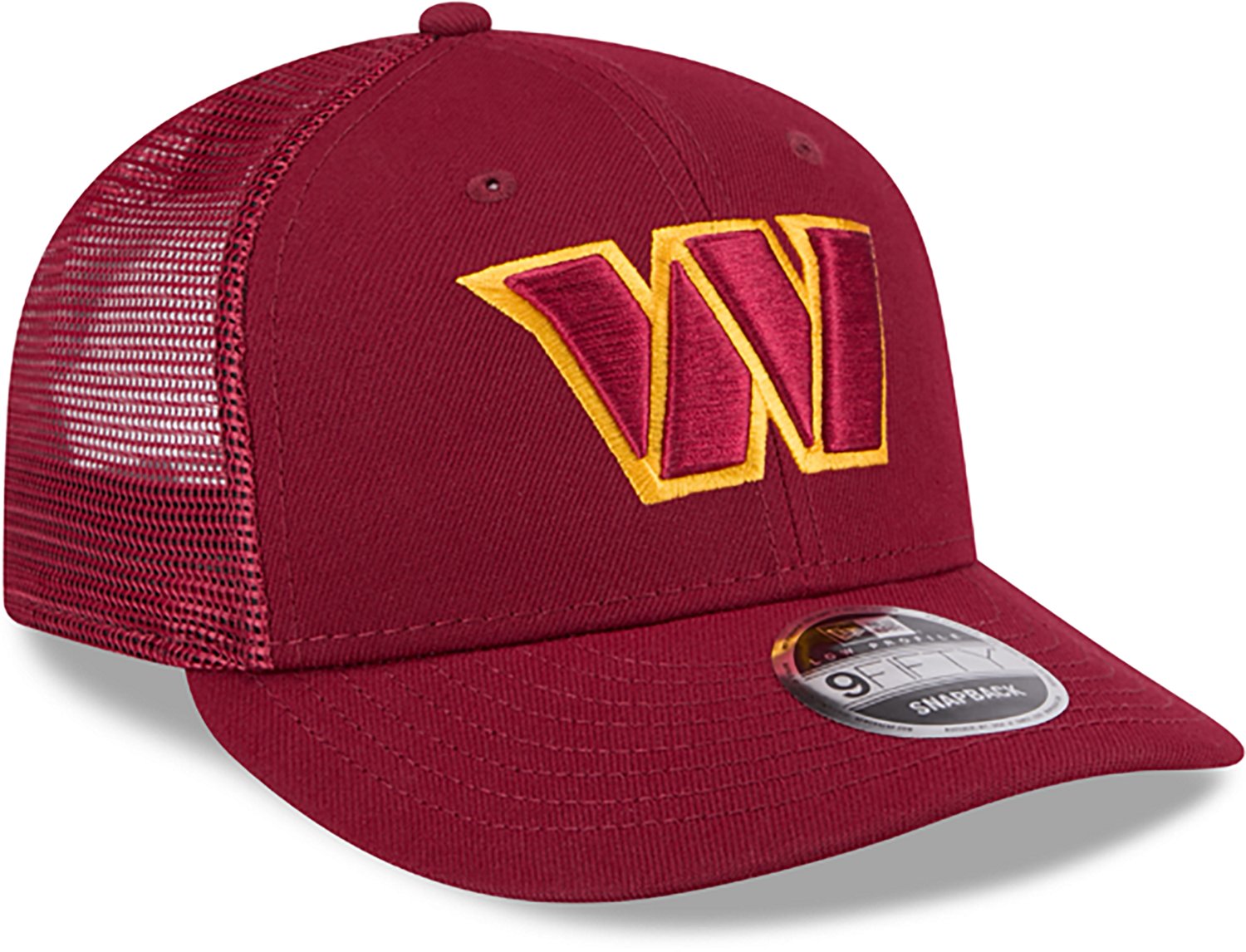 New Era Men's Washington Commanders 21211 LP9FIFTY Trucker Cap - view number 3
