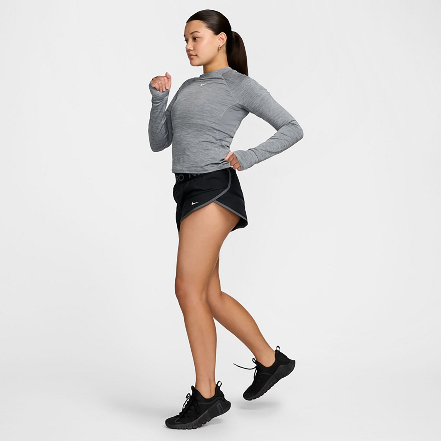 Nike Women's Pro Dri-FIT Long Sleeve Top - view number 7