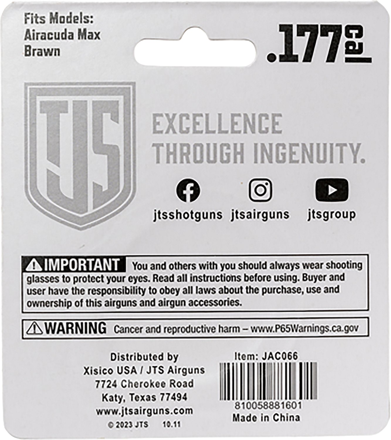 JTS Airacuda/Airacuda Max .177 12-Round Magazine - view number 2