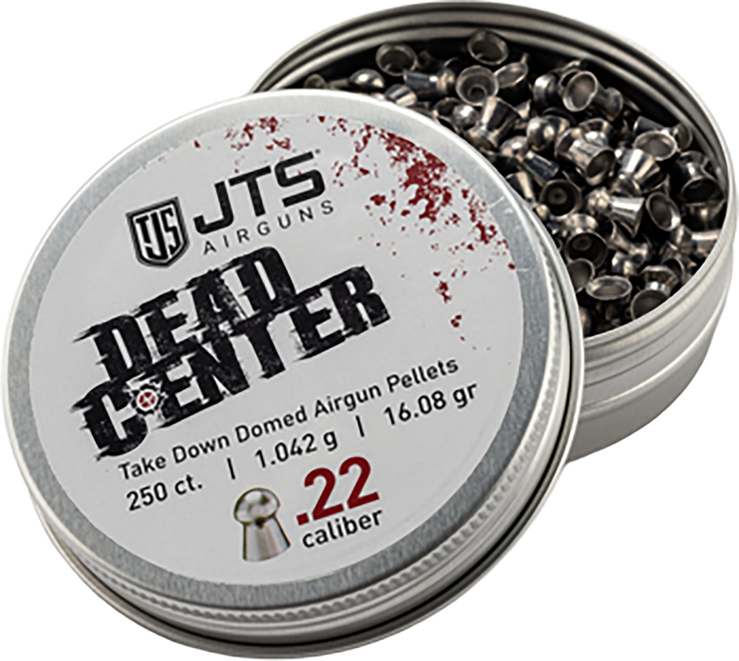 JTS Dead Center Precision .22 Domed Pellets - 250 Rounds - view number 2