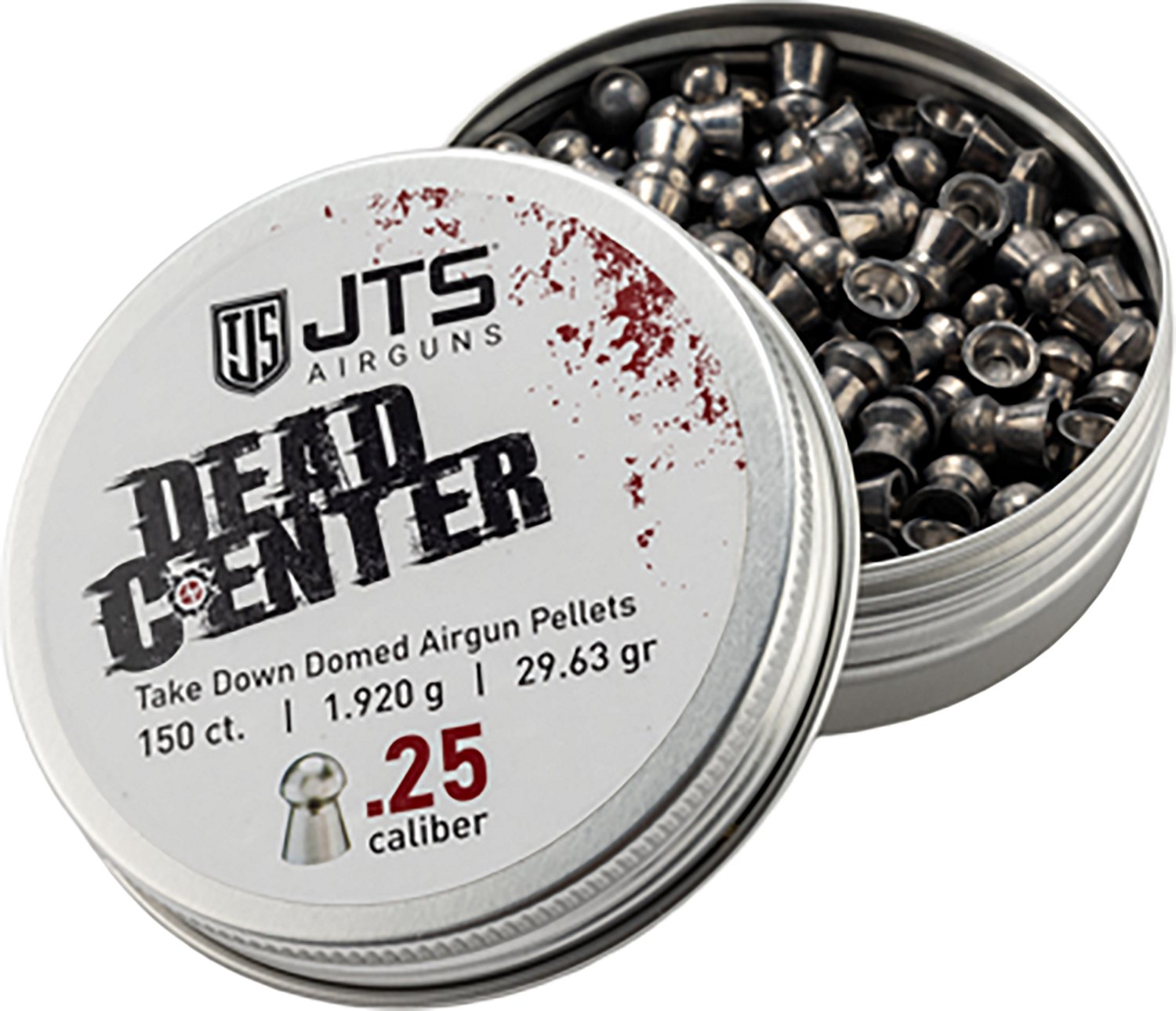 JTS Dead Center Precision .25 Domed Pellets - 150 Rounds - view number 2