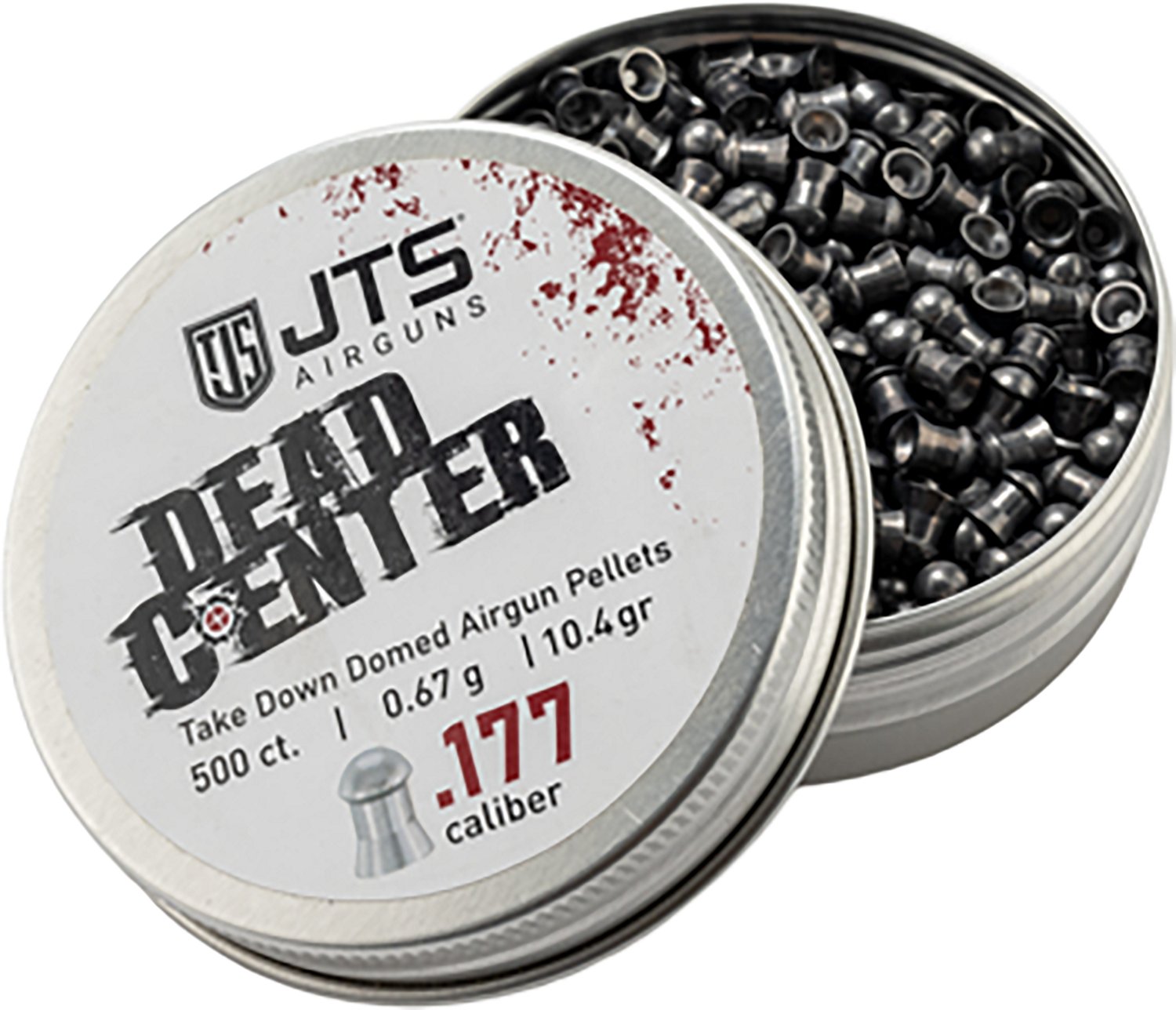 JTS Dead Center Precision .177 Domed Pellets - 500 Rounds - view number 2