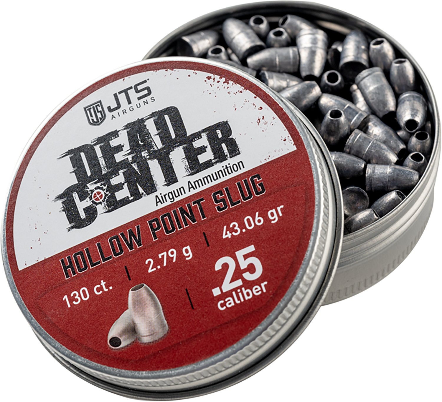 JTS Dead Center Precision .25 Hollow Point Pellets - 130 Rounds - view number 2