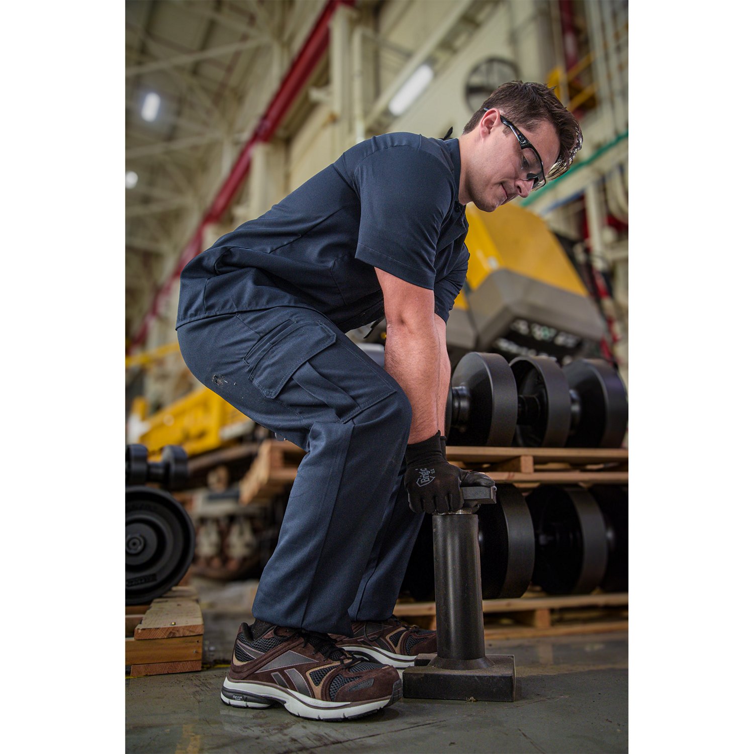 Reebok Men's Premier Road Plus VI Athletic Composite Toe Work Shoes - view number 6