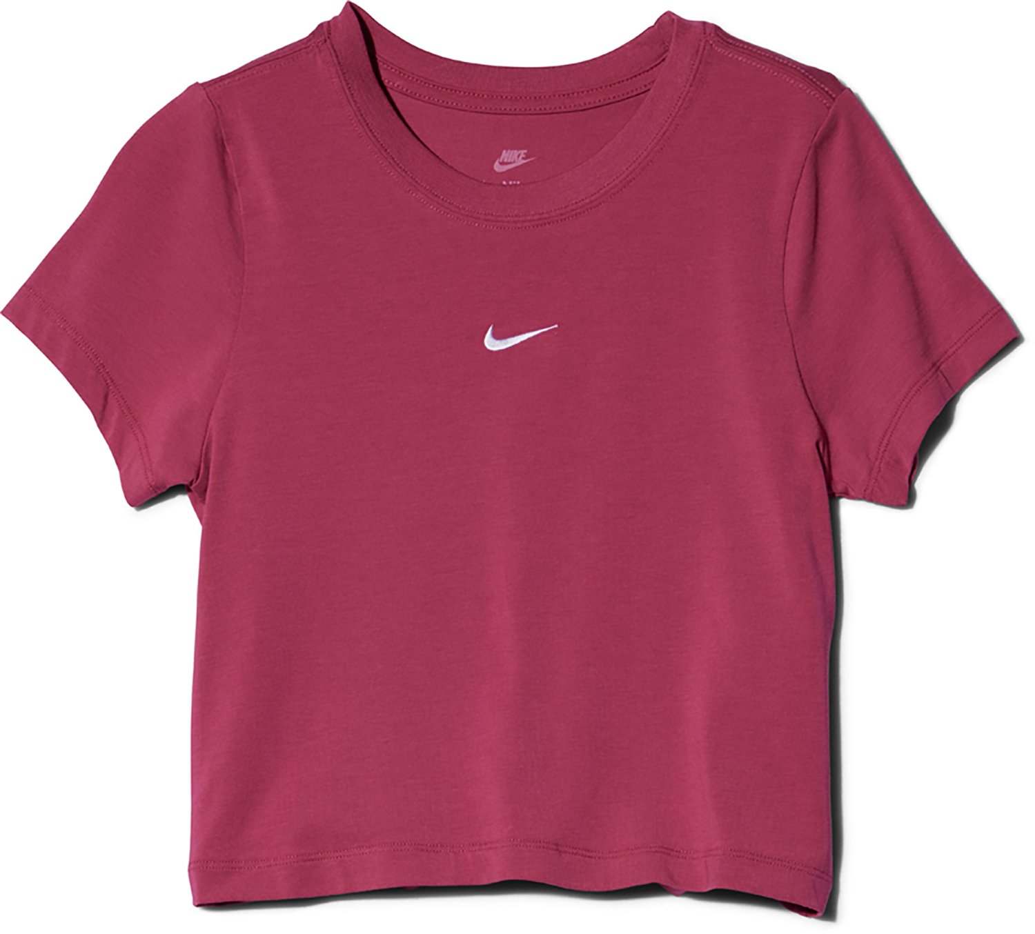Nike Sportswear Girls' Big Kids Cropped T-Shirt - view number 1