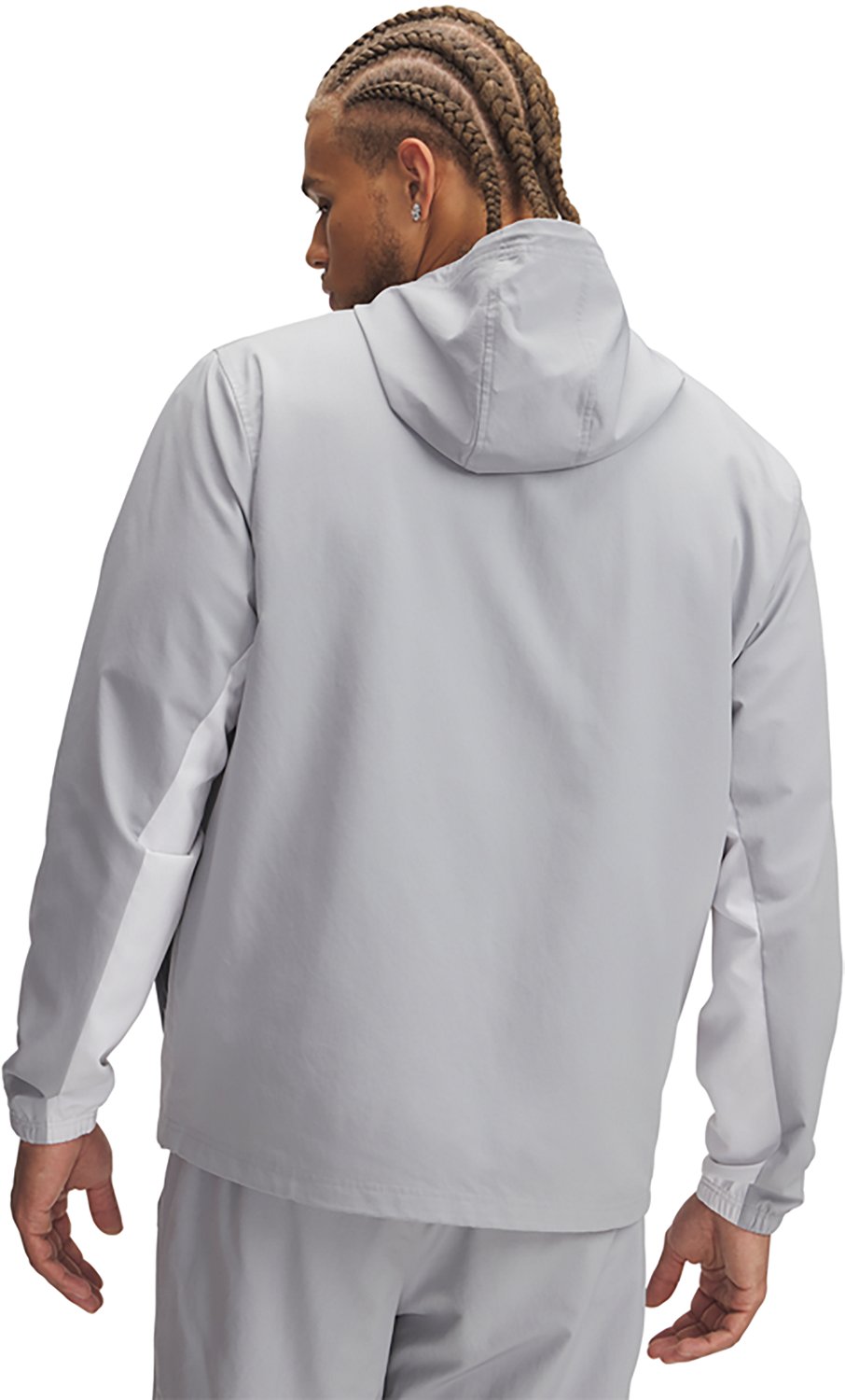 Under Armour Men's Rival Woven Windbreaker Jacket - view number 2