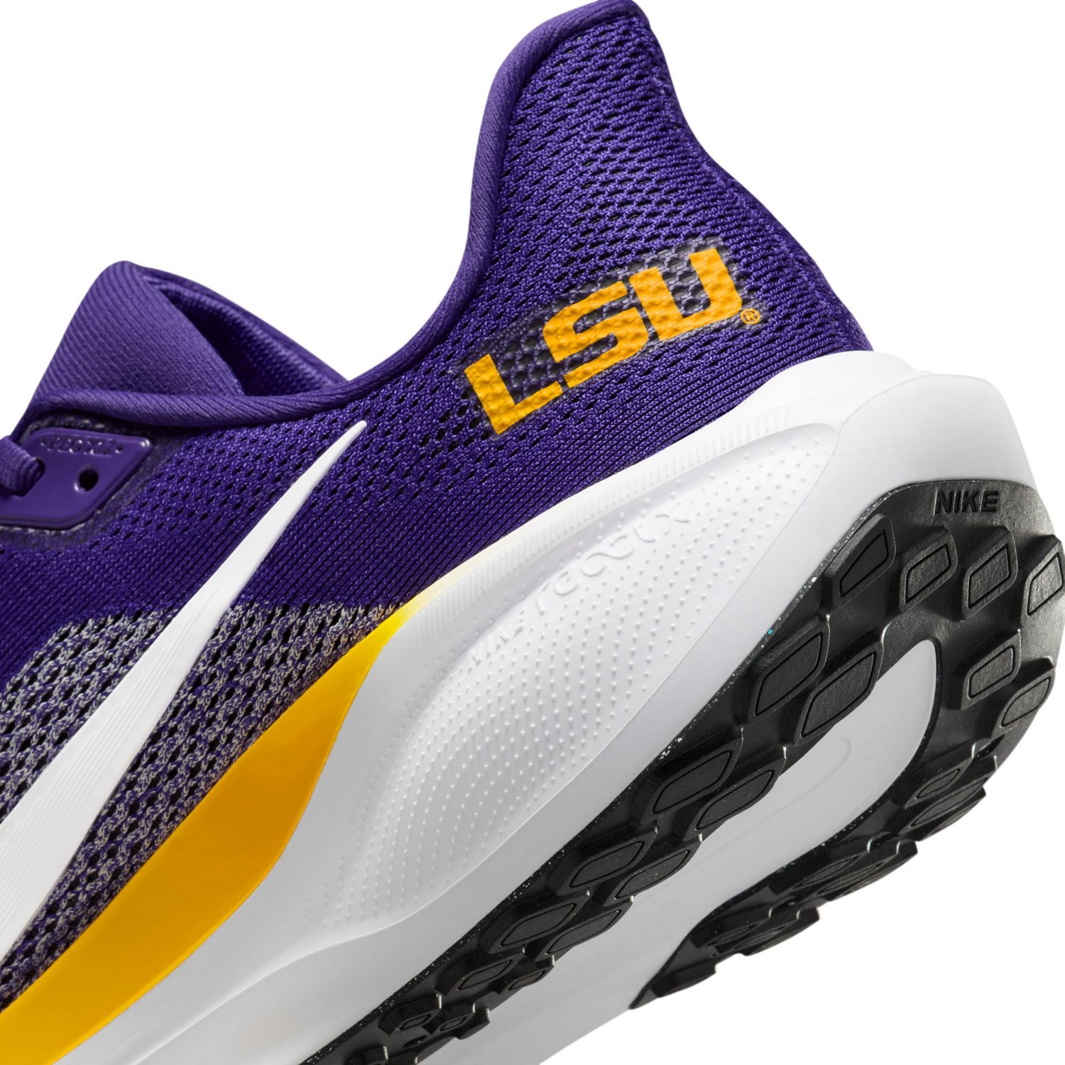 Nike Adults' Louisiana State University Pegasus 41 Running Shoes - view number 8