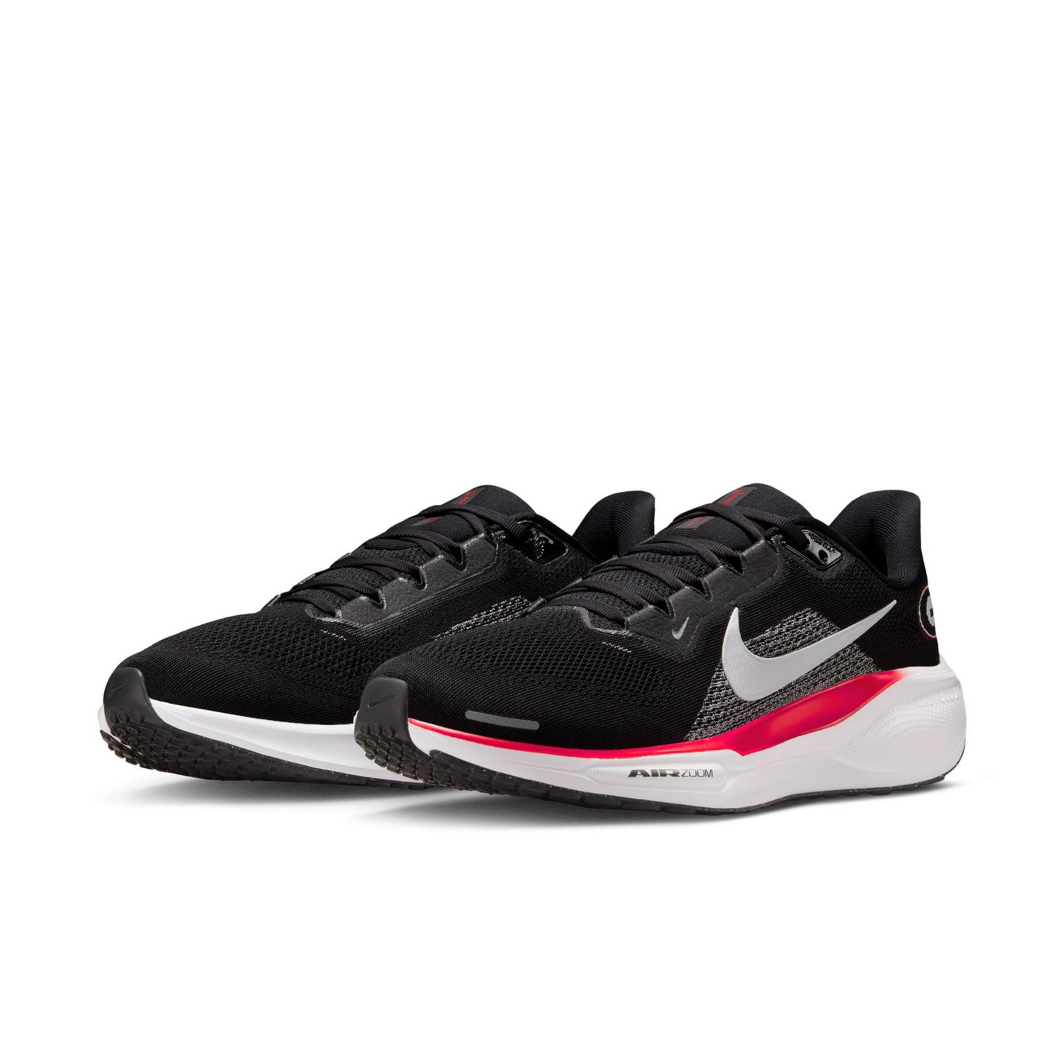 Nike Men's University of Georgia Air Zoom Pegasus 41 Road Running Shoes - view number 3
