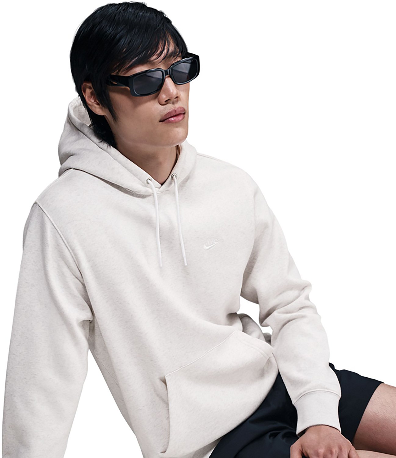 Nike Men's Club Pullover Fleece Hoodie - view number 3