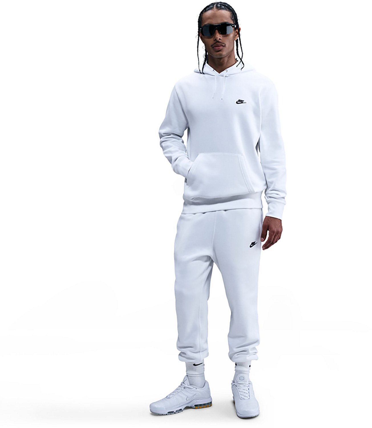 Nike Men's Club Pullover Fleece Hoodie - view number 4
