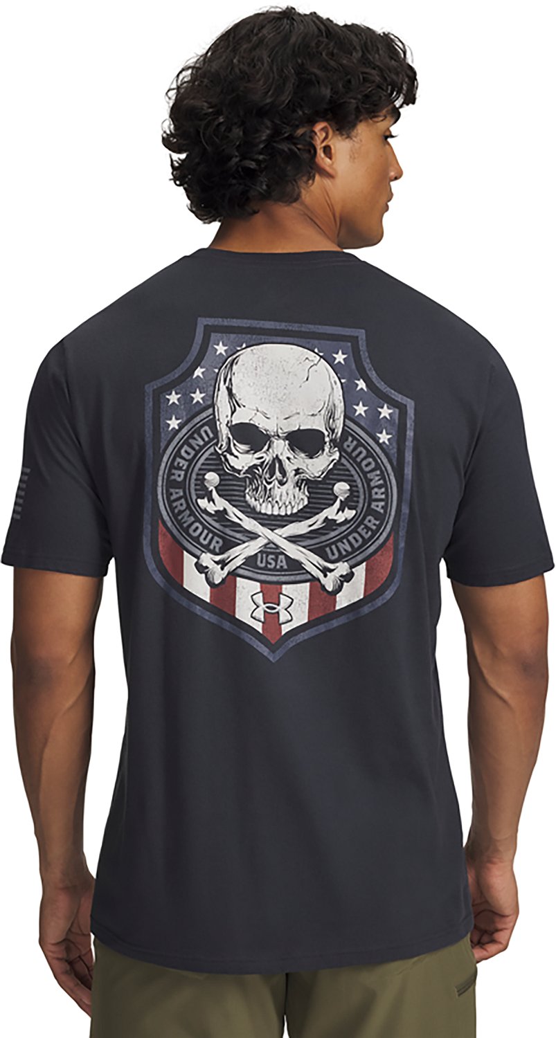 Under Armour Men's Freedom Military Skull Graphic T-shirt - view number 2