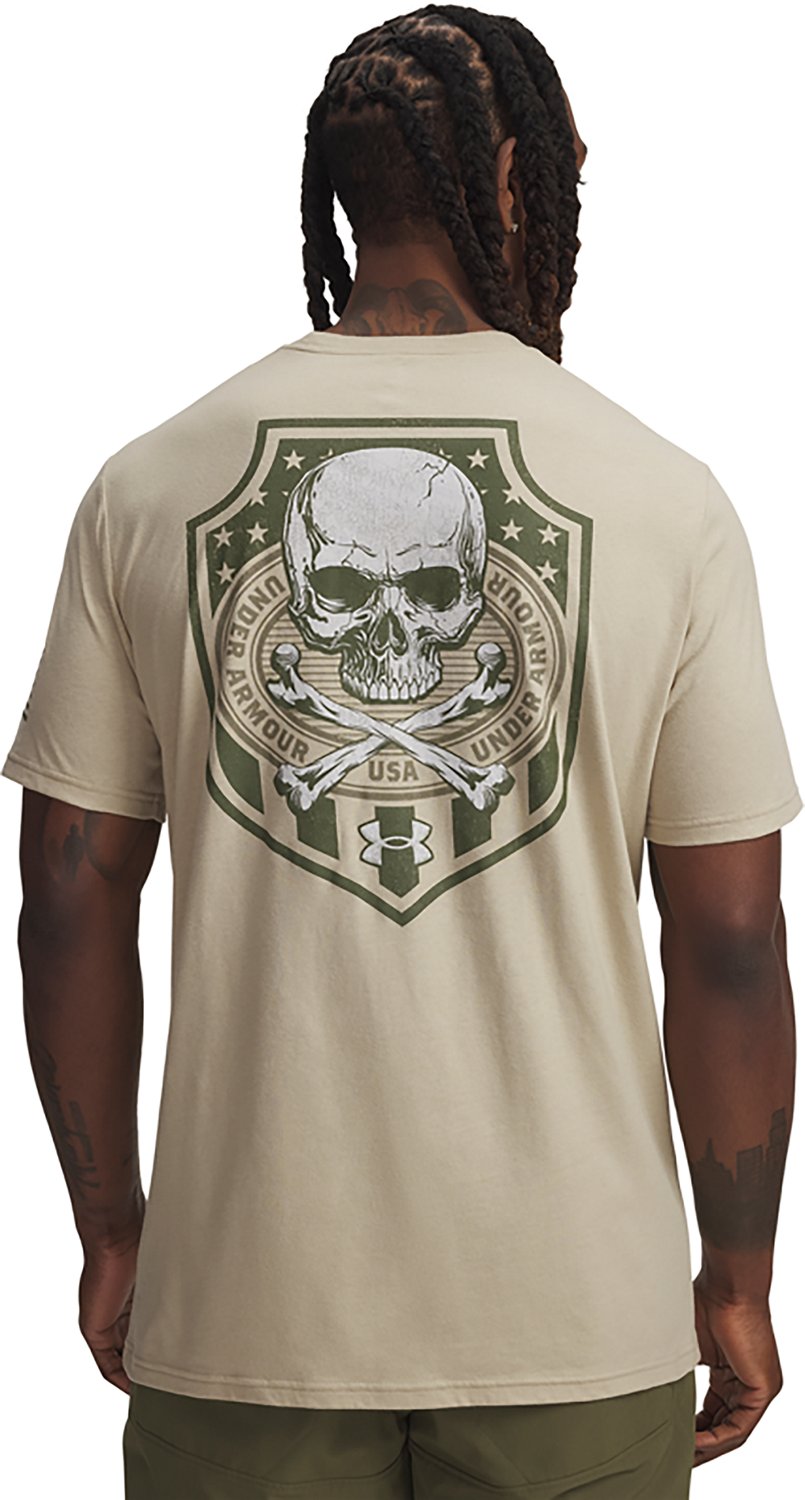 Under Armour Men's Freedom Military Skull Graphic T-shirt - view number 2