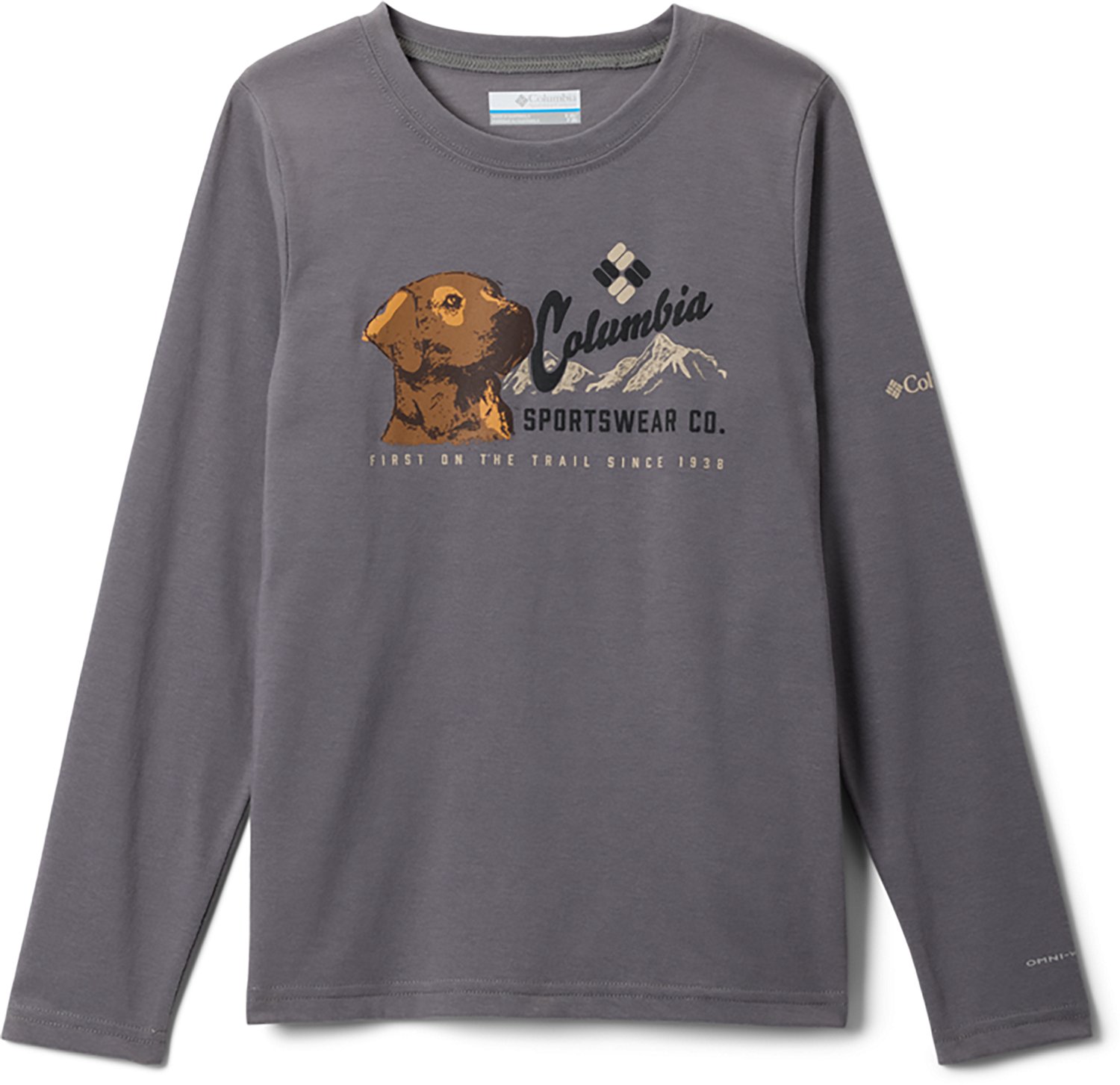 Columbia Sportswear Boys' La Poudre Pass Long Sleeve Graphic T-shirt