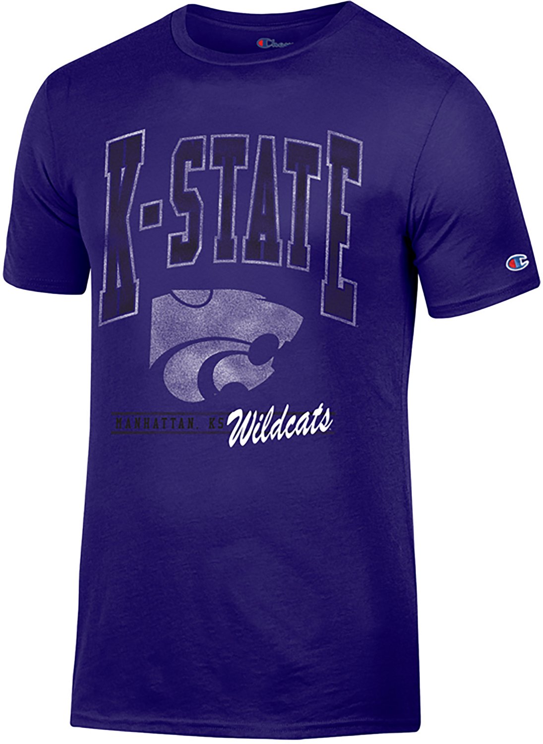 Champion Men's Kansas State Big Logo Stadium T-shirt