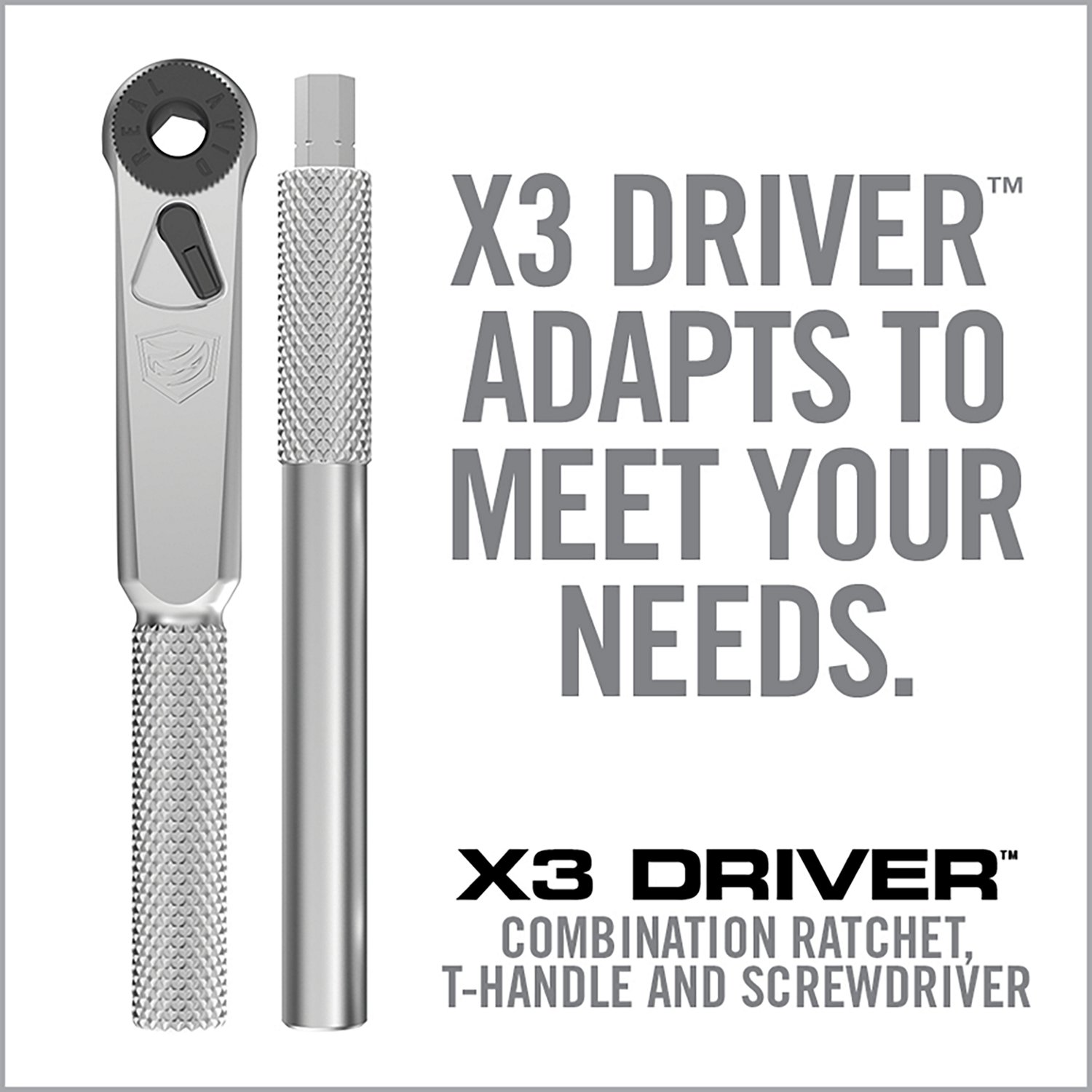 Real Avid X3 Driver 52-Piece Socket and Gunsmithing Bit Set
