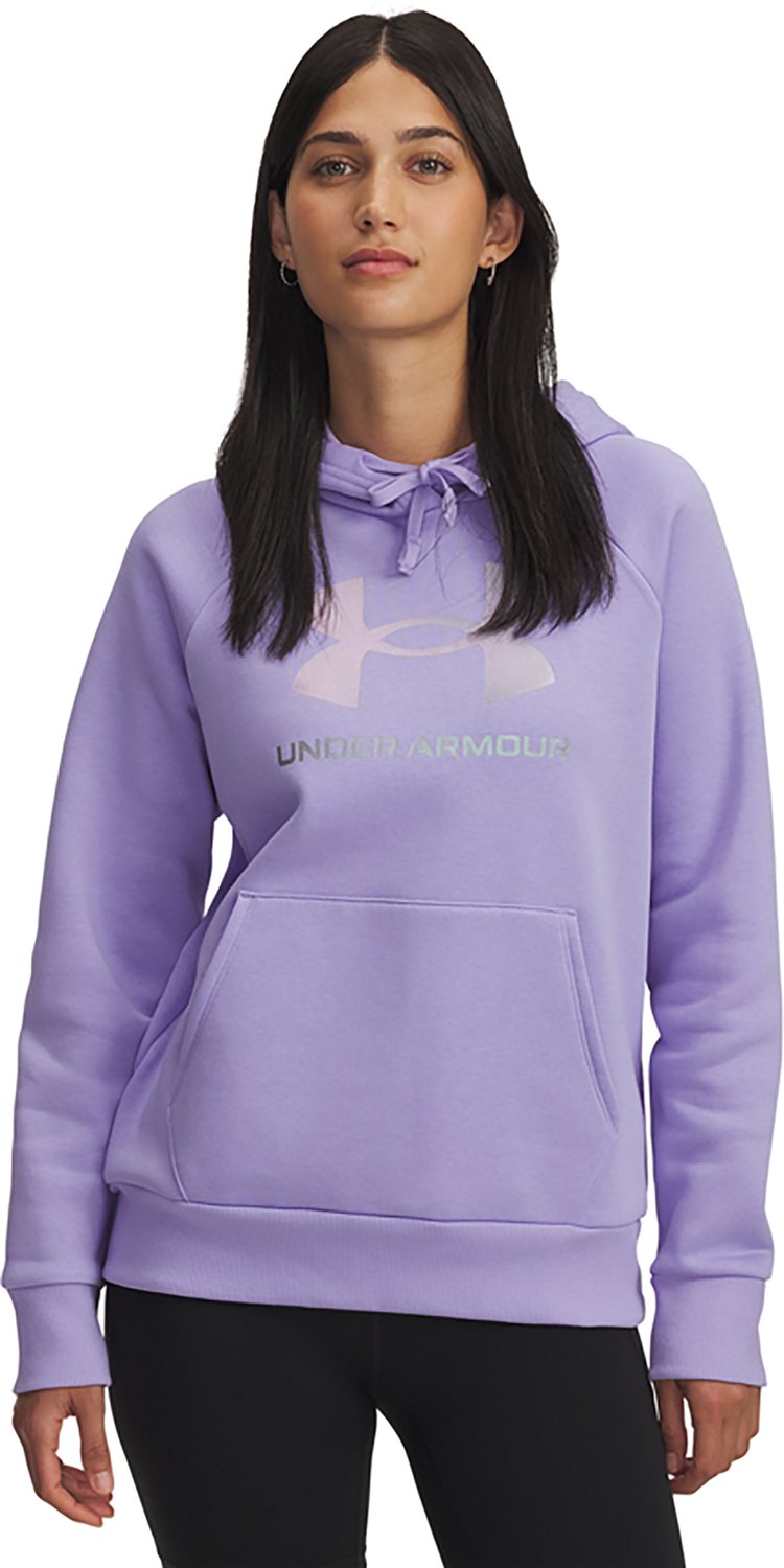 Under Armour Women's Rival Fleece Shimmer Hoodie - view number 1