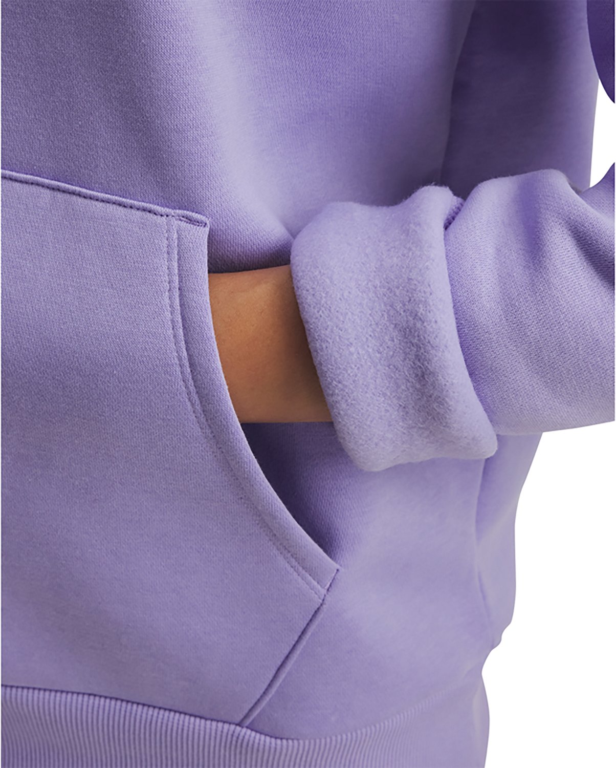 Under Armour Women's Rival Fleece Shimmer Hoodie - view number 3