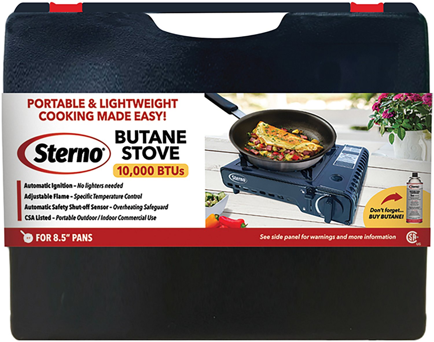 Sterno 10K BTU Single Burner Butane Stove  - view number 2