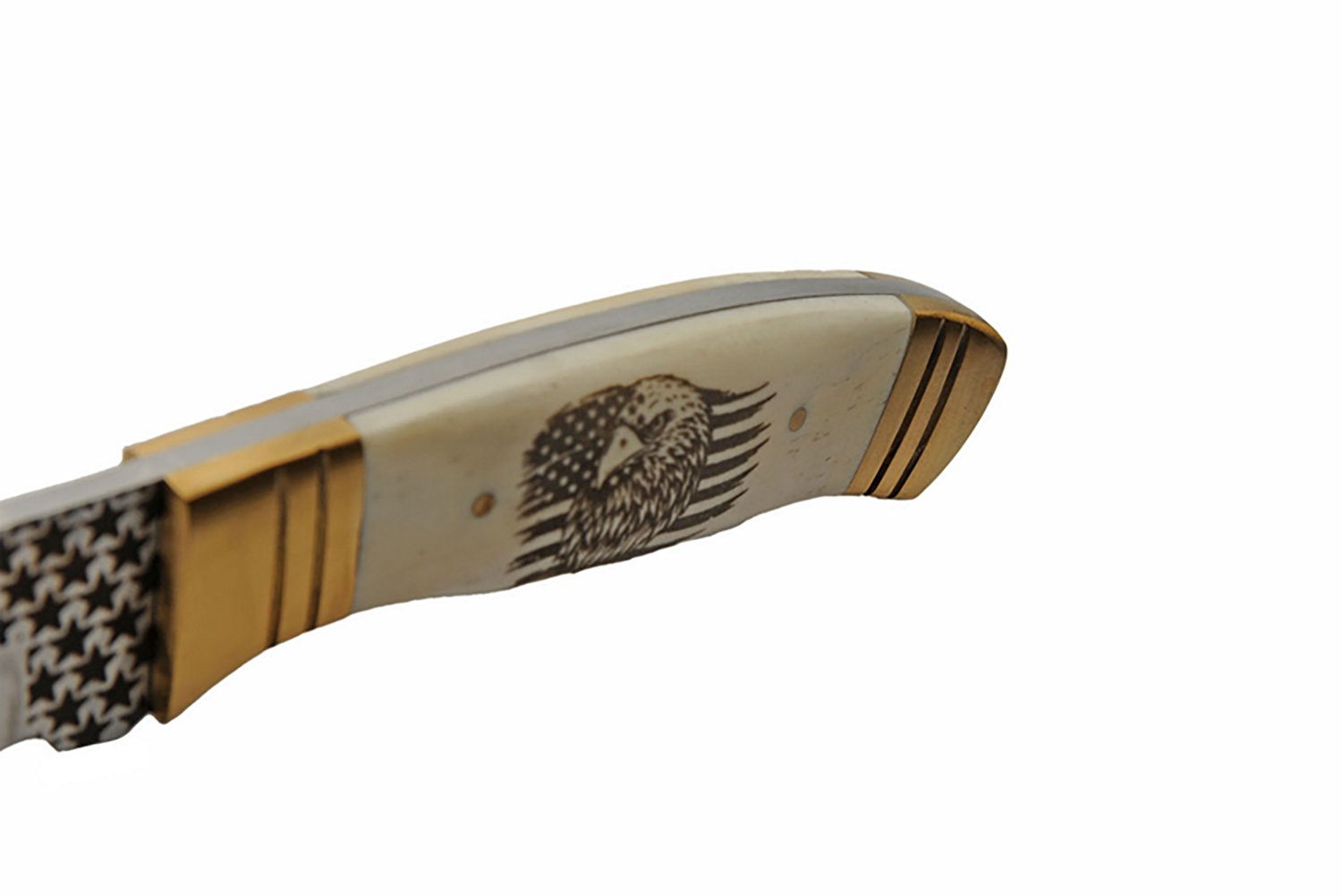 Rite Edge Sleek Bone Eagle Fixed Knife - view number 2