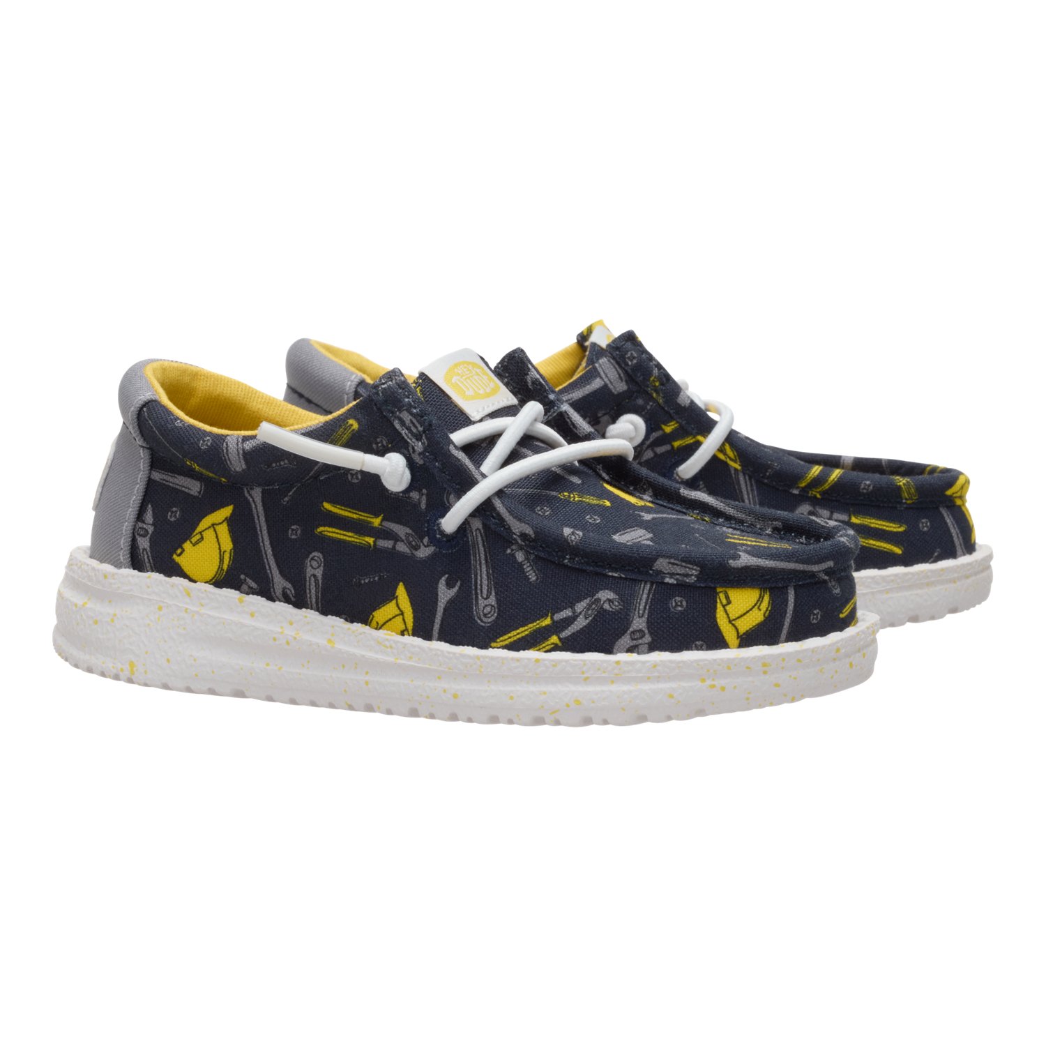 Hey Dude Kids' Toddler Wally Construction Slip On Shoes - view number 3