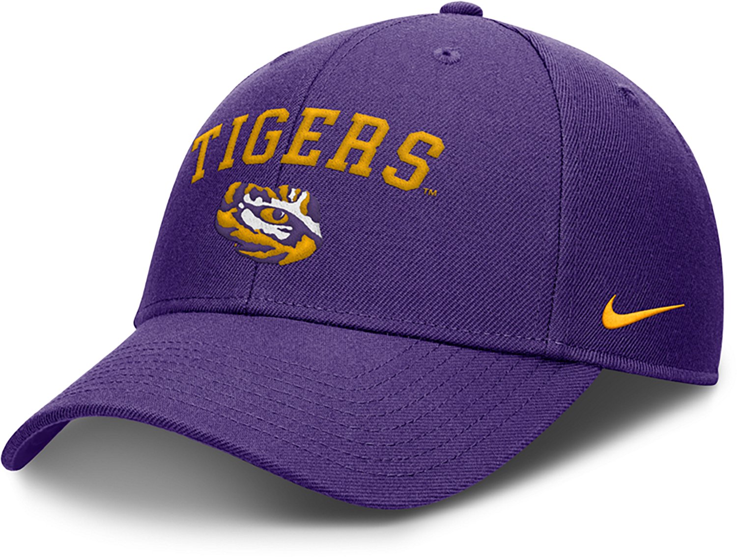 Nike Men's LSU Rise Structured Adjustable Snapback Cap