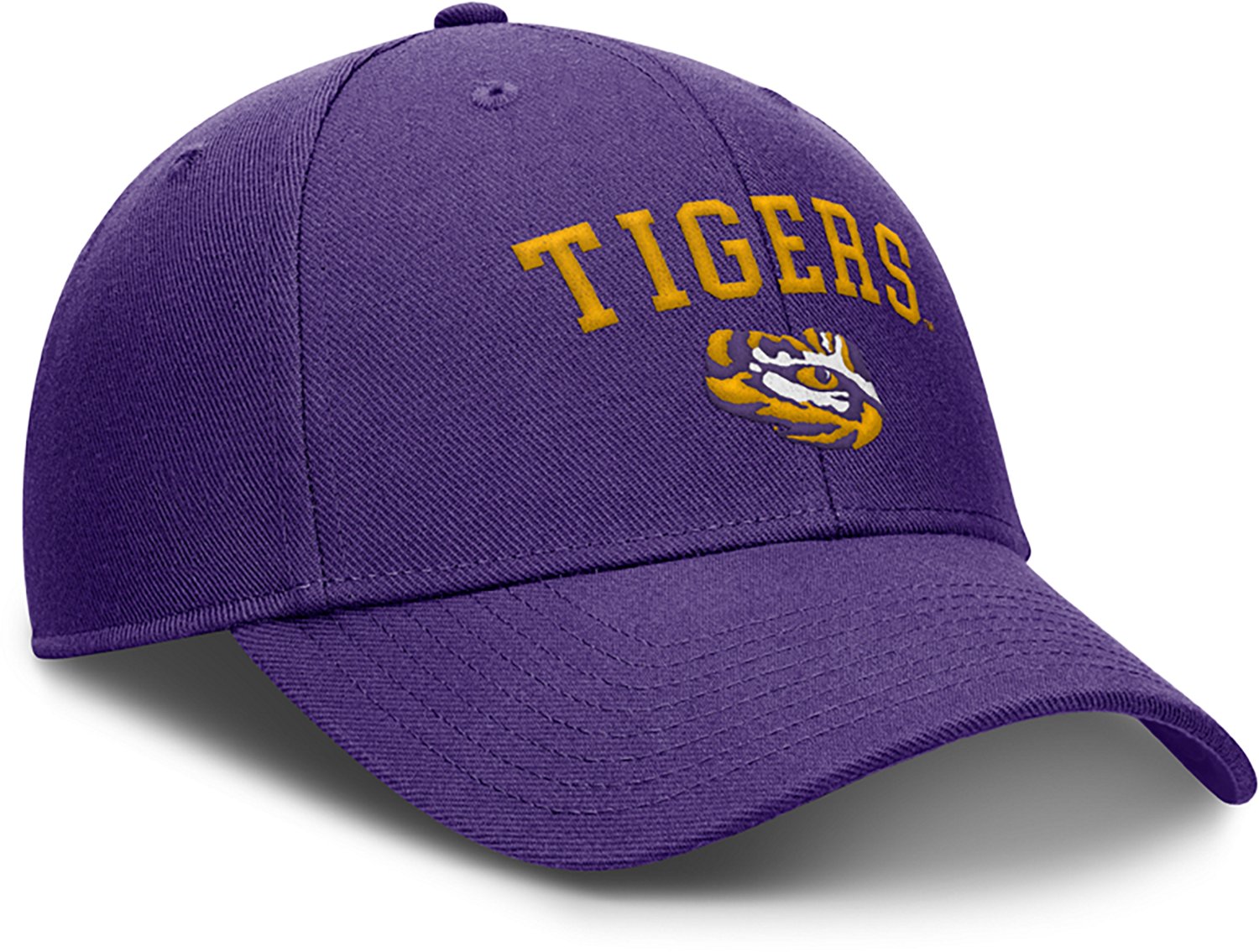 Nike Men's LSU Rise Structured Adjustable Snapback Cap