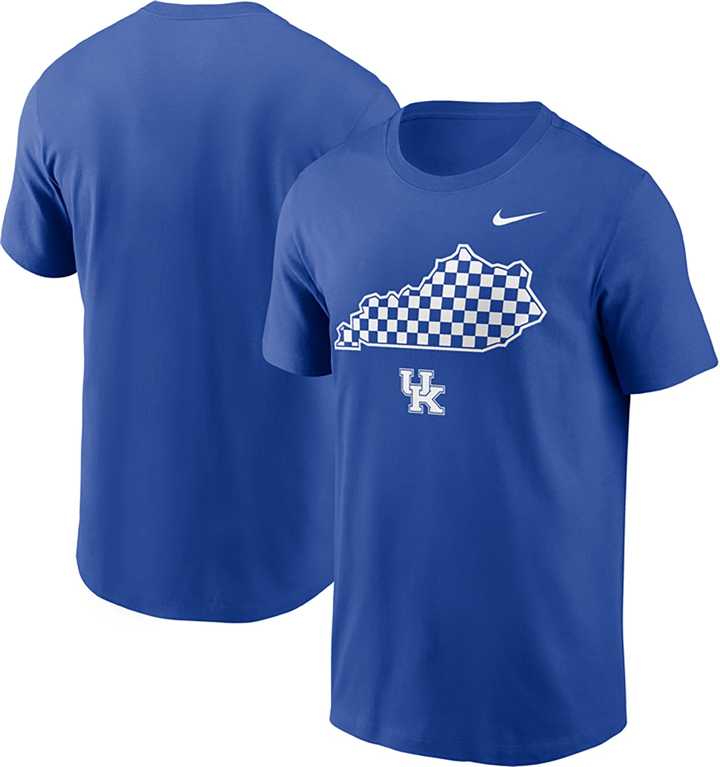 Nike Men's Kentucky State Outline Cotton T-shirt - view number 6