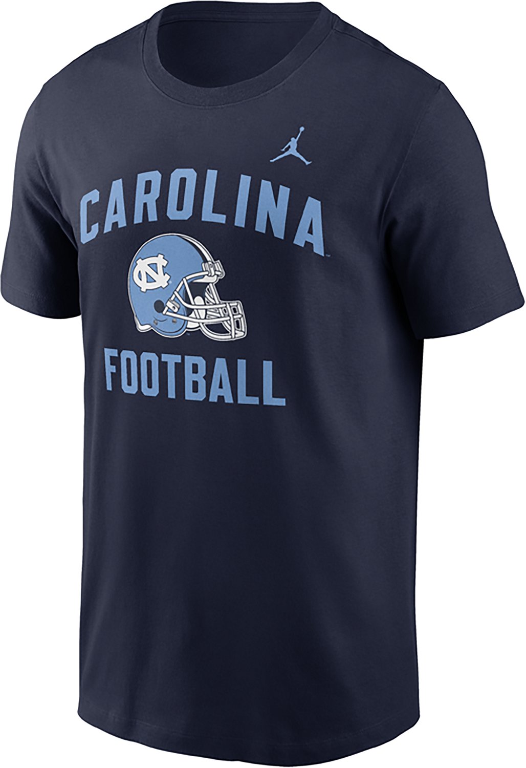 Jordan Men's UNC Team Arch Football Helmet Cotton T-shirt - view number 4