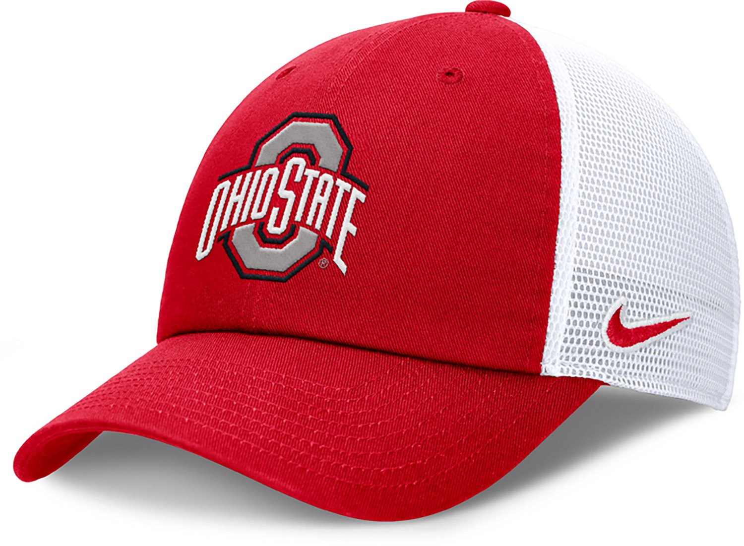 Nike Men's Ohio State Club Unstructured Adjustable Mesh Back Cap - view number 5