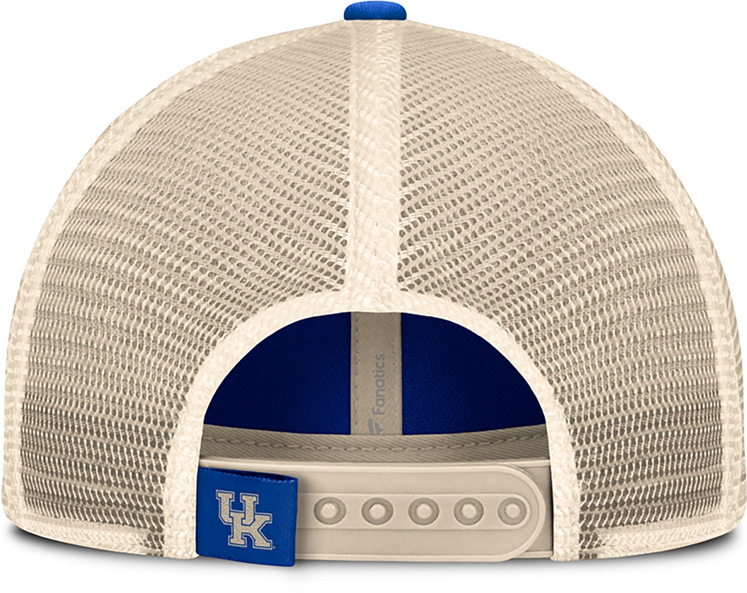 Fanatics Men's Kentucky College Archaic Unstructured Adjustable Mesh Back Cap - view number 4