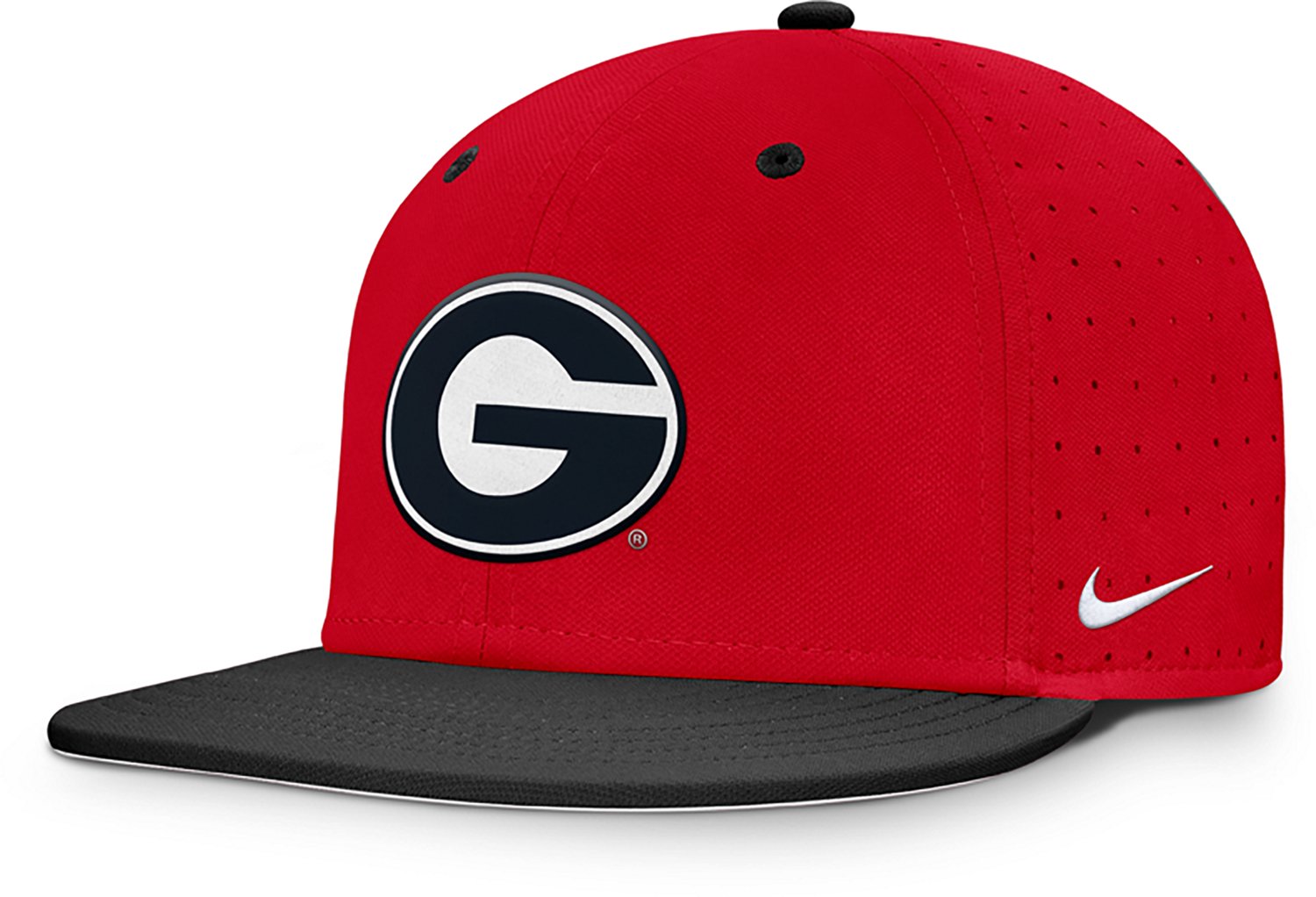 Nike Men's Georgia DF Structured Aero Bill Fitted Cap - view number 5