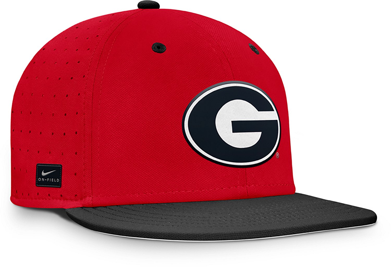 Nike Men's Georgia DF Structured Aero Bill Fitted Cap - view number 3