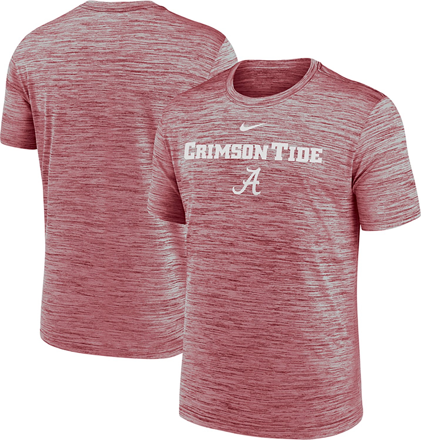 NCAA アラバマ大学 ナイキトレーニングシャツ Nike Men's Alabama Dri-Fit Team Velocity T-shirt | Academy